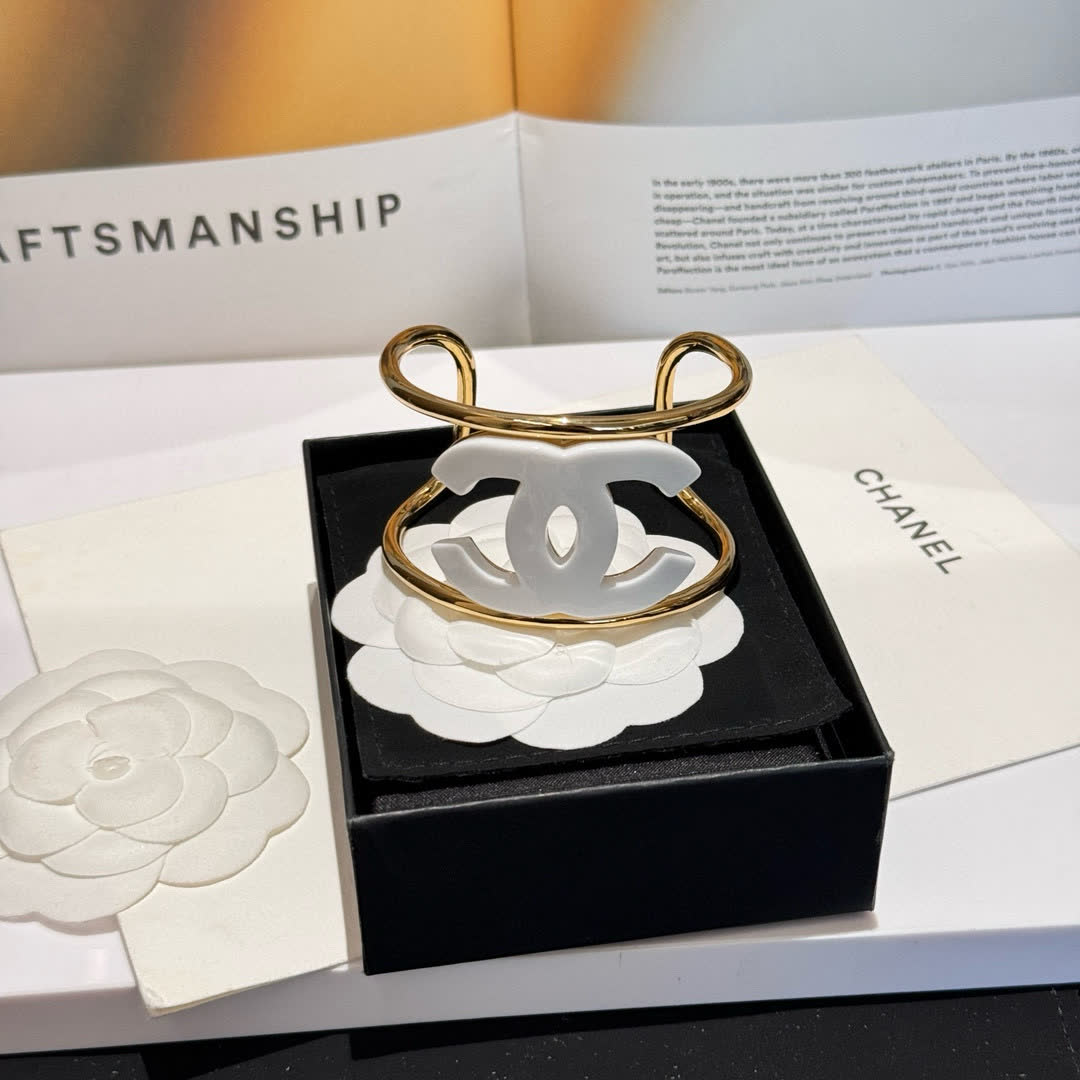 Chanel CC Logo Bracelet