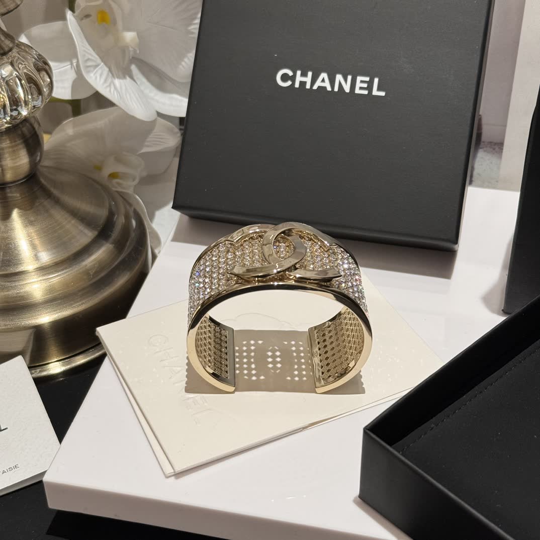 Chanel CC Mesh Bracelet