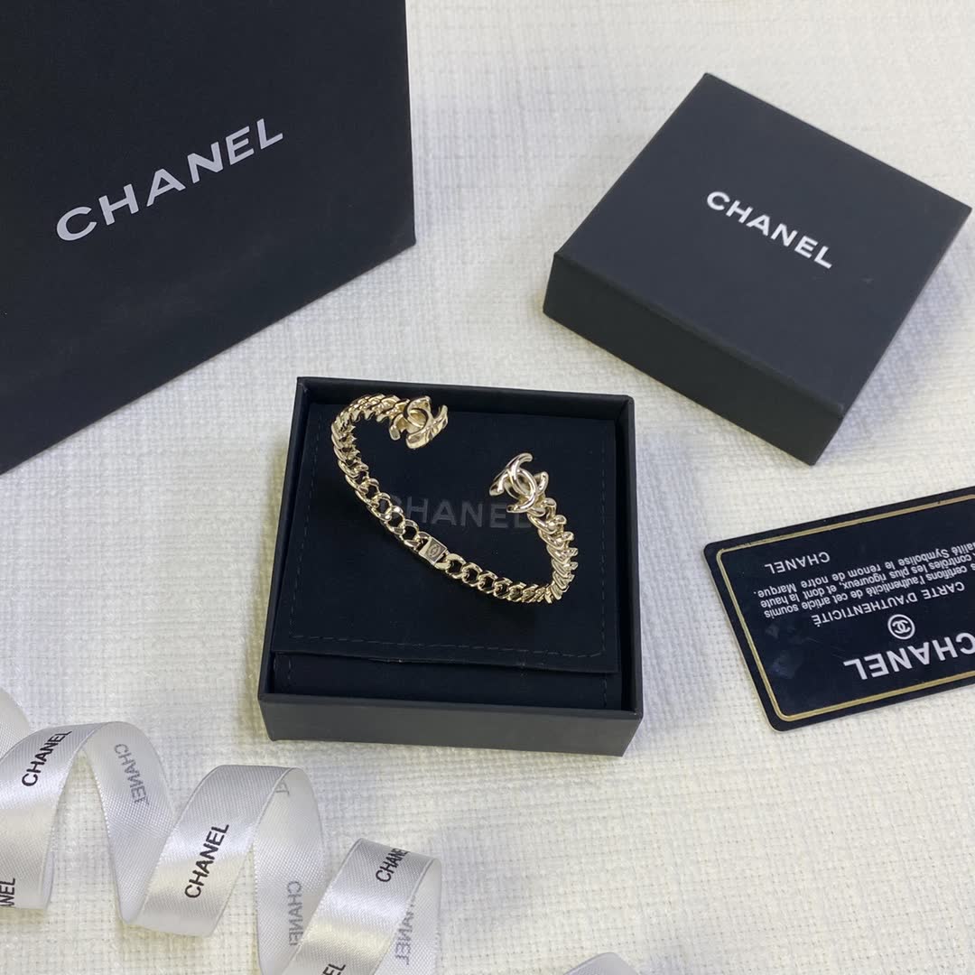 Chanel CC Logo Bracelet