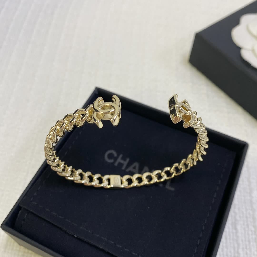 Chanel CC Logo Bracelet