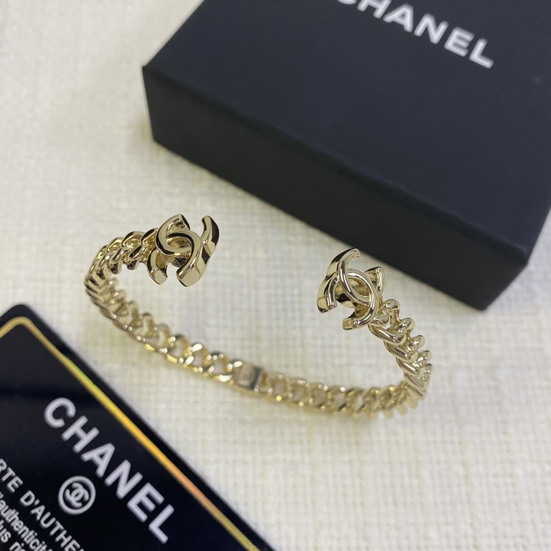 Chanel CC Logo Bracelet