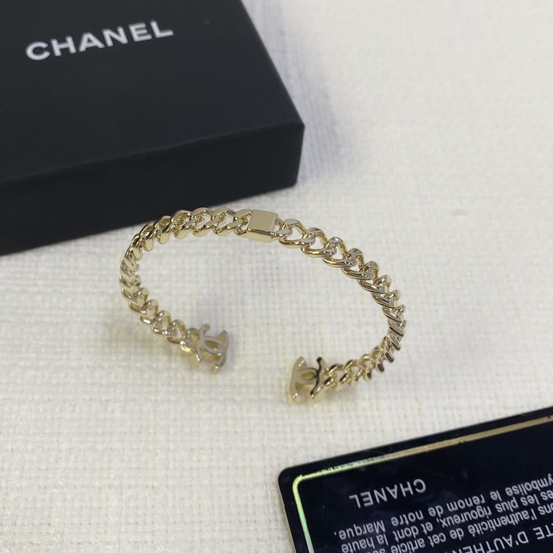 Chanel CC Logo Bracelet