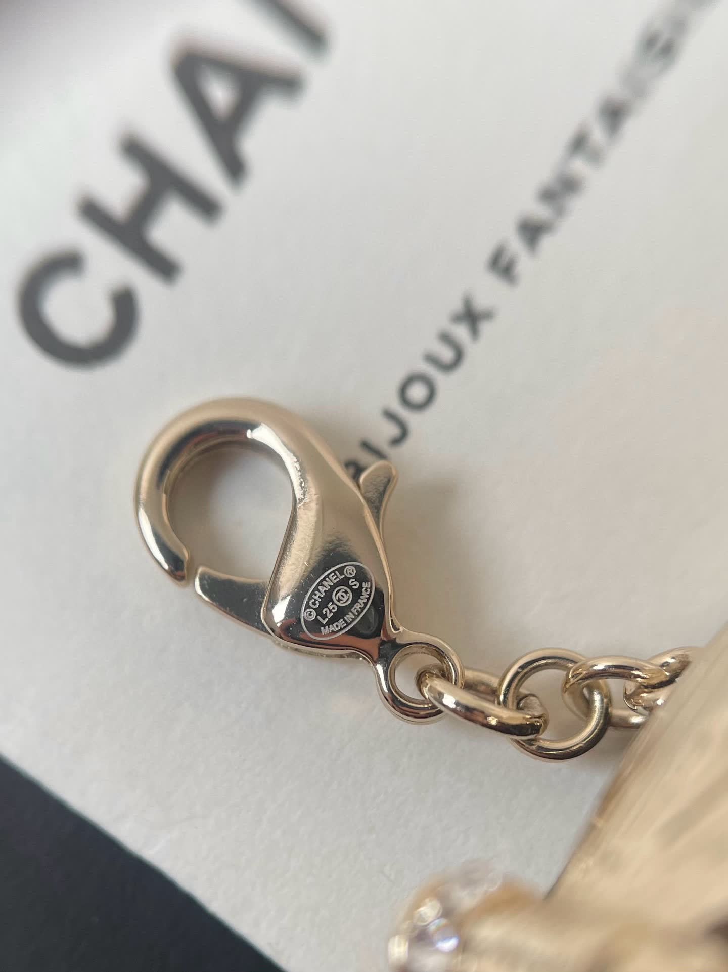 Chanel Silver Leaf Bracelet