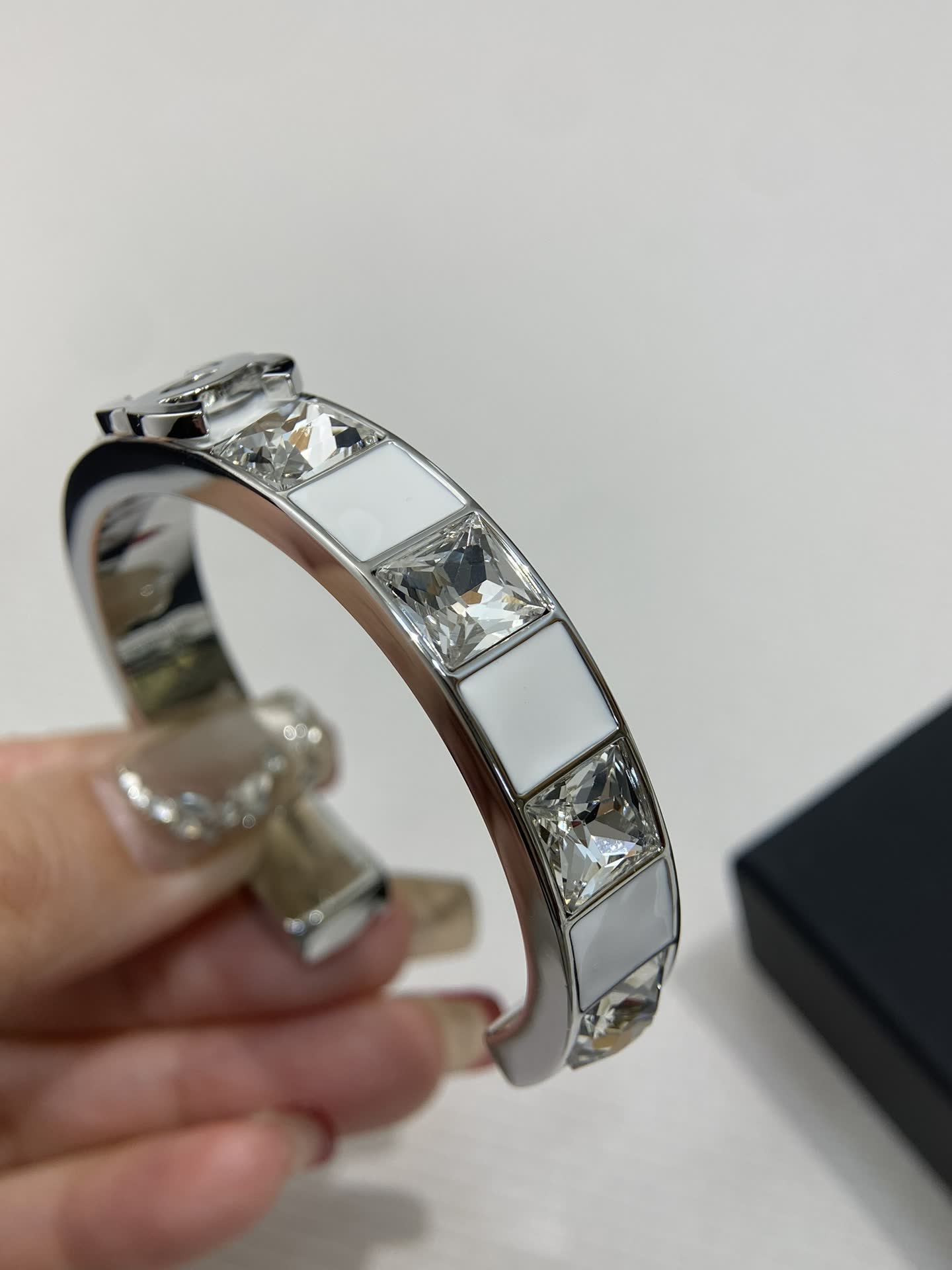 Chanel CC Crystal Bracelet