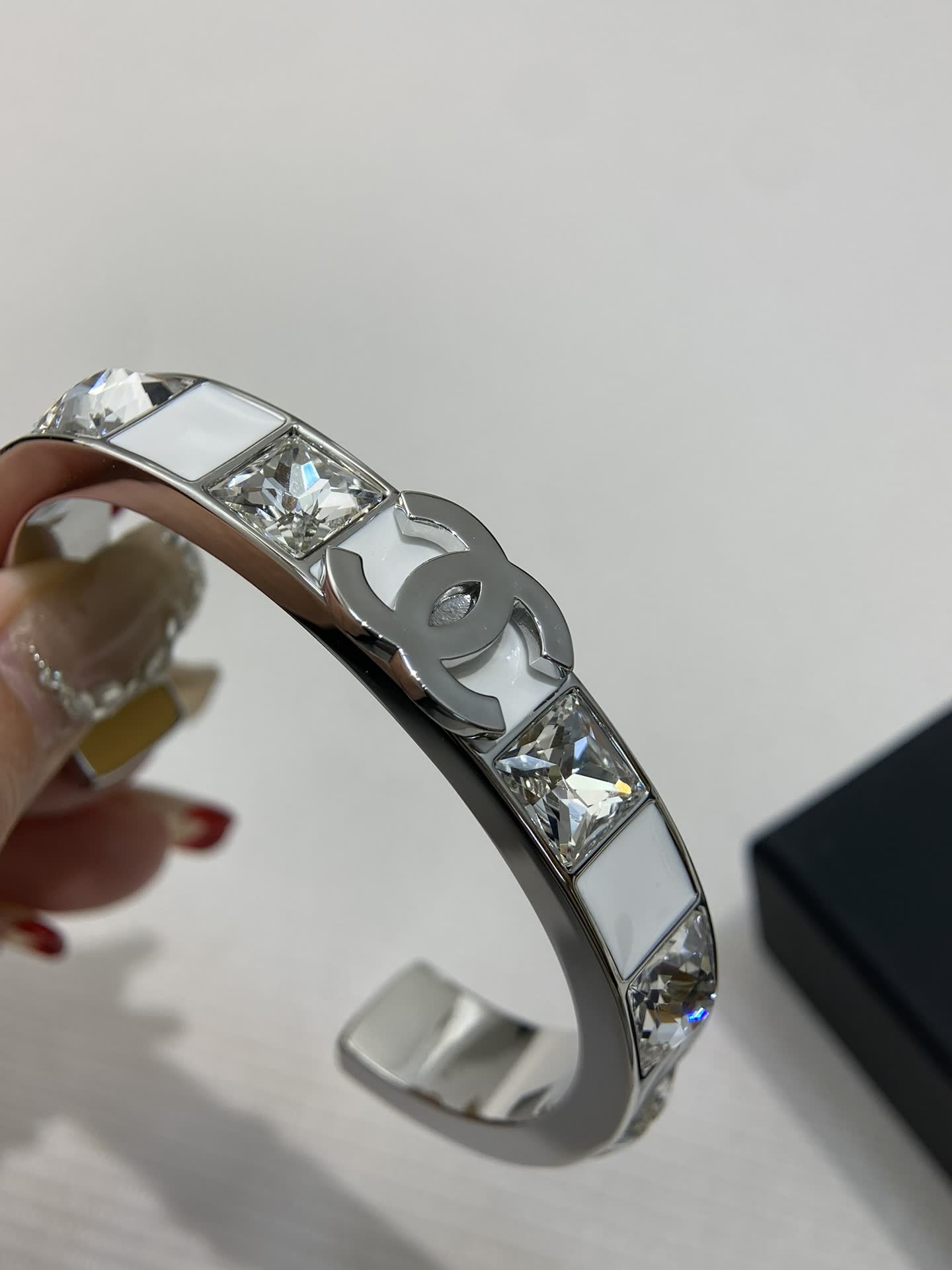 Chanel CC Crystal Bracelet