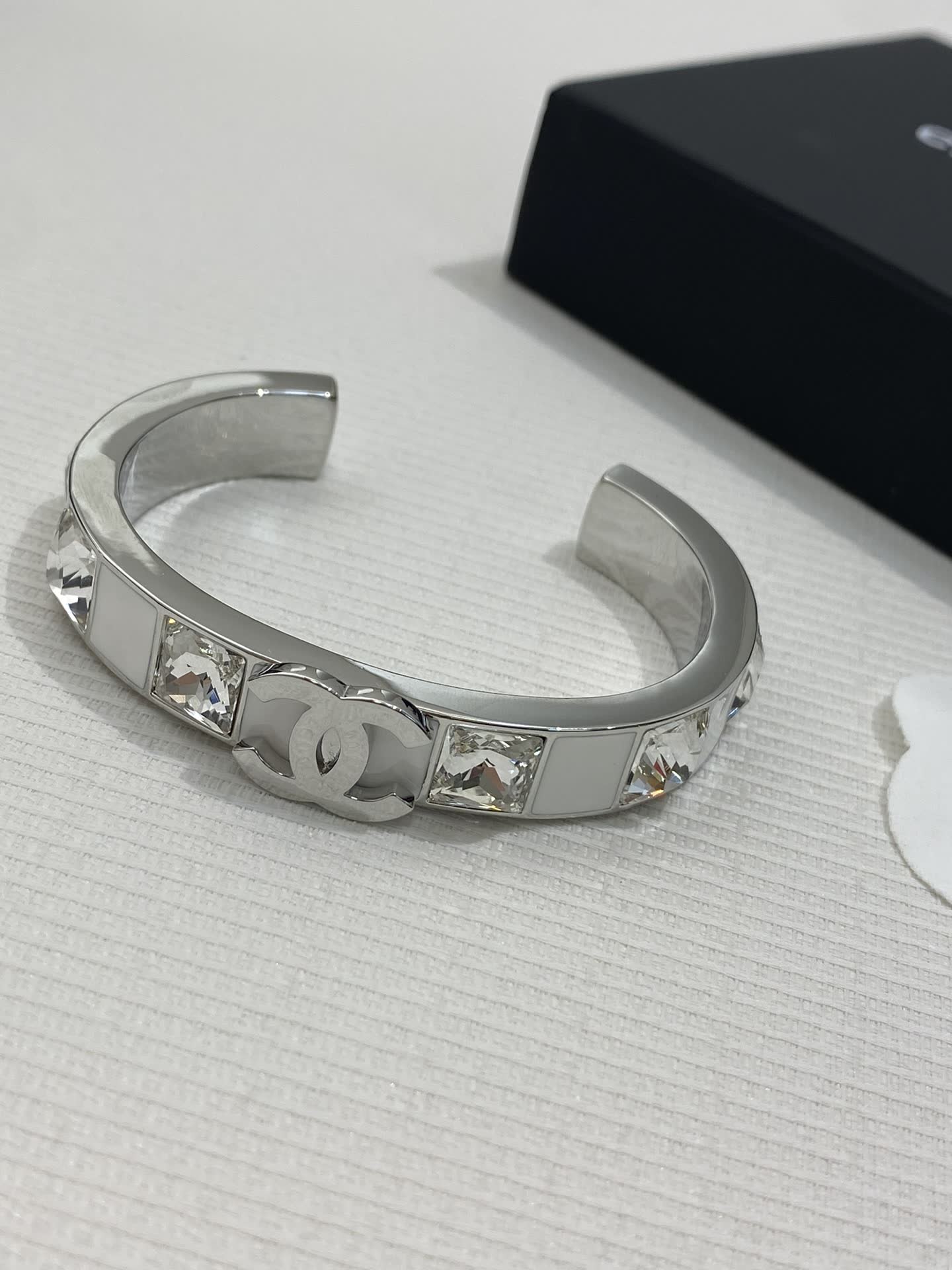 Chanel CC Crystal Bracelet