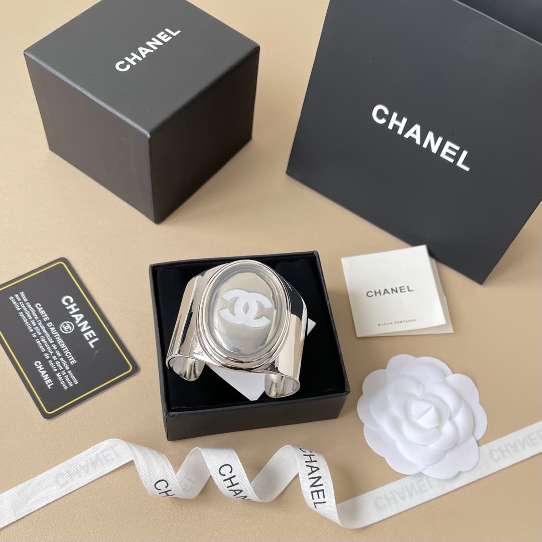 Chanel Silver Watch Bracelet