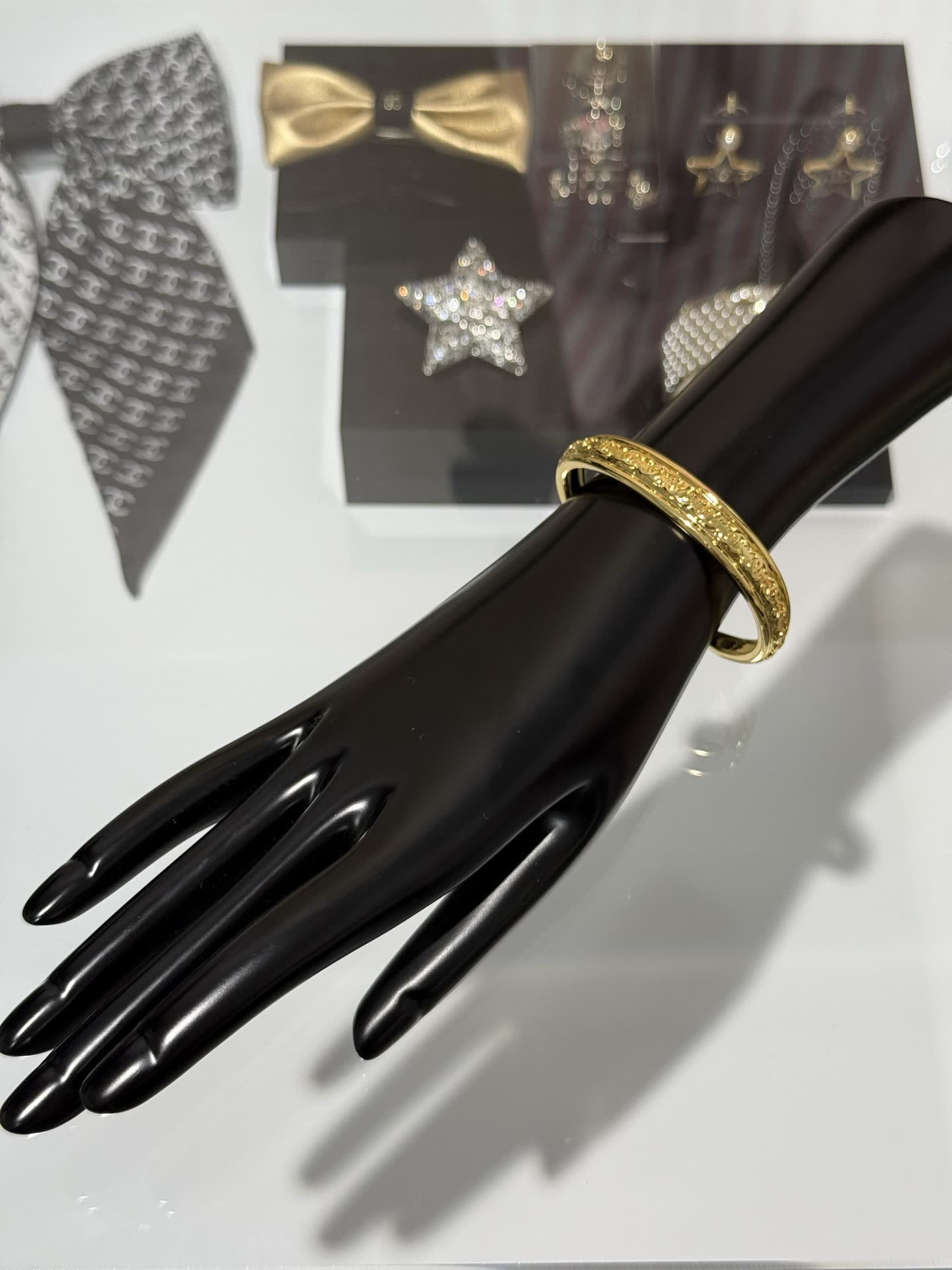 Chanel Gold Tone Bracelet