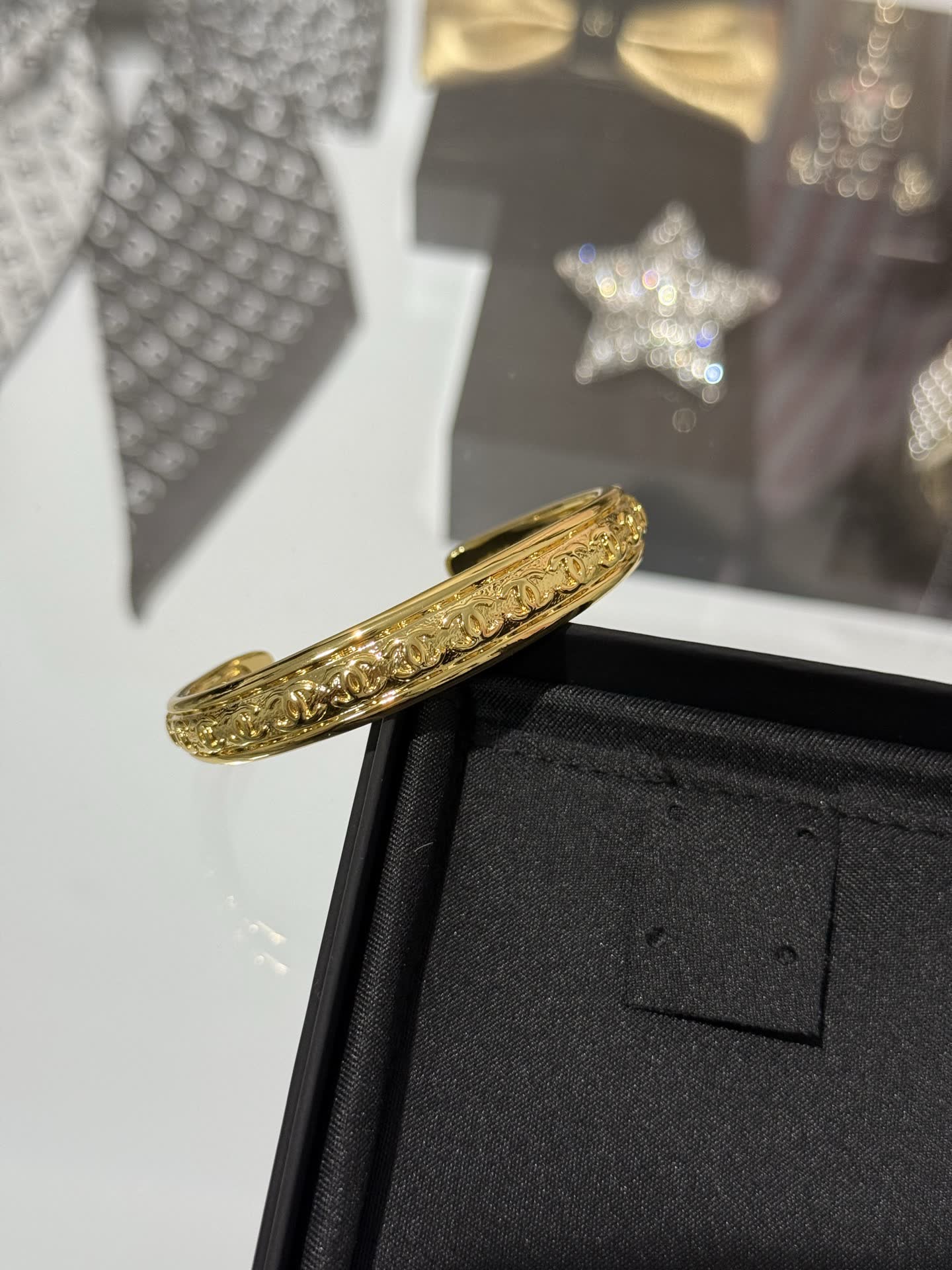Chanel Gold Tone Bracelet