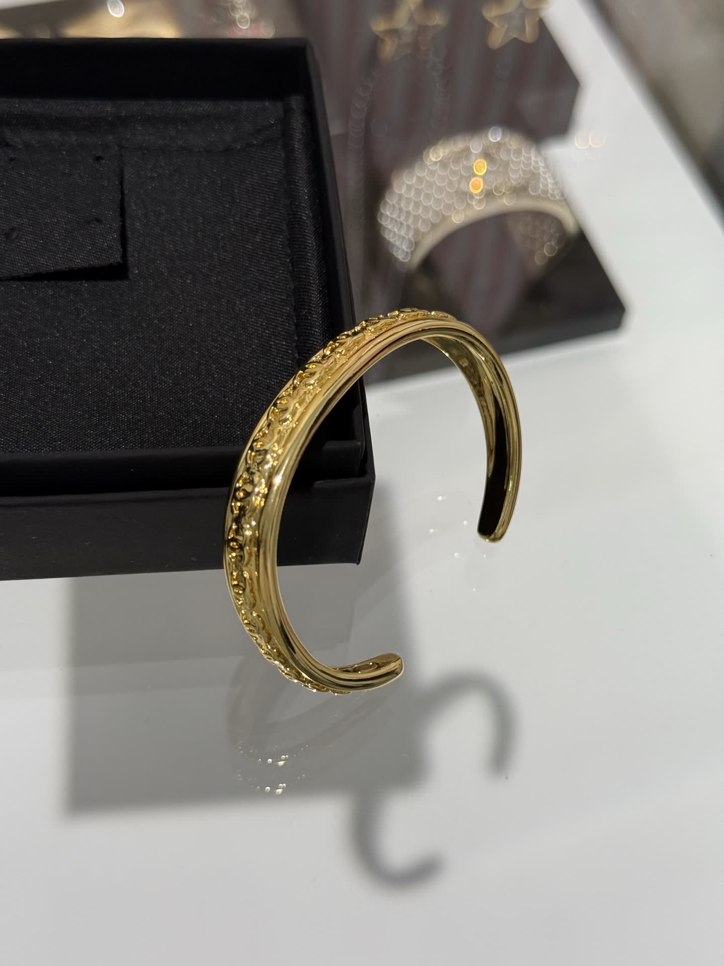 Chanel Gold Tone Bracelet