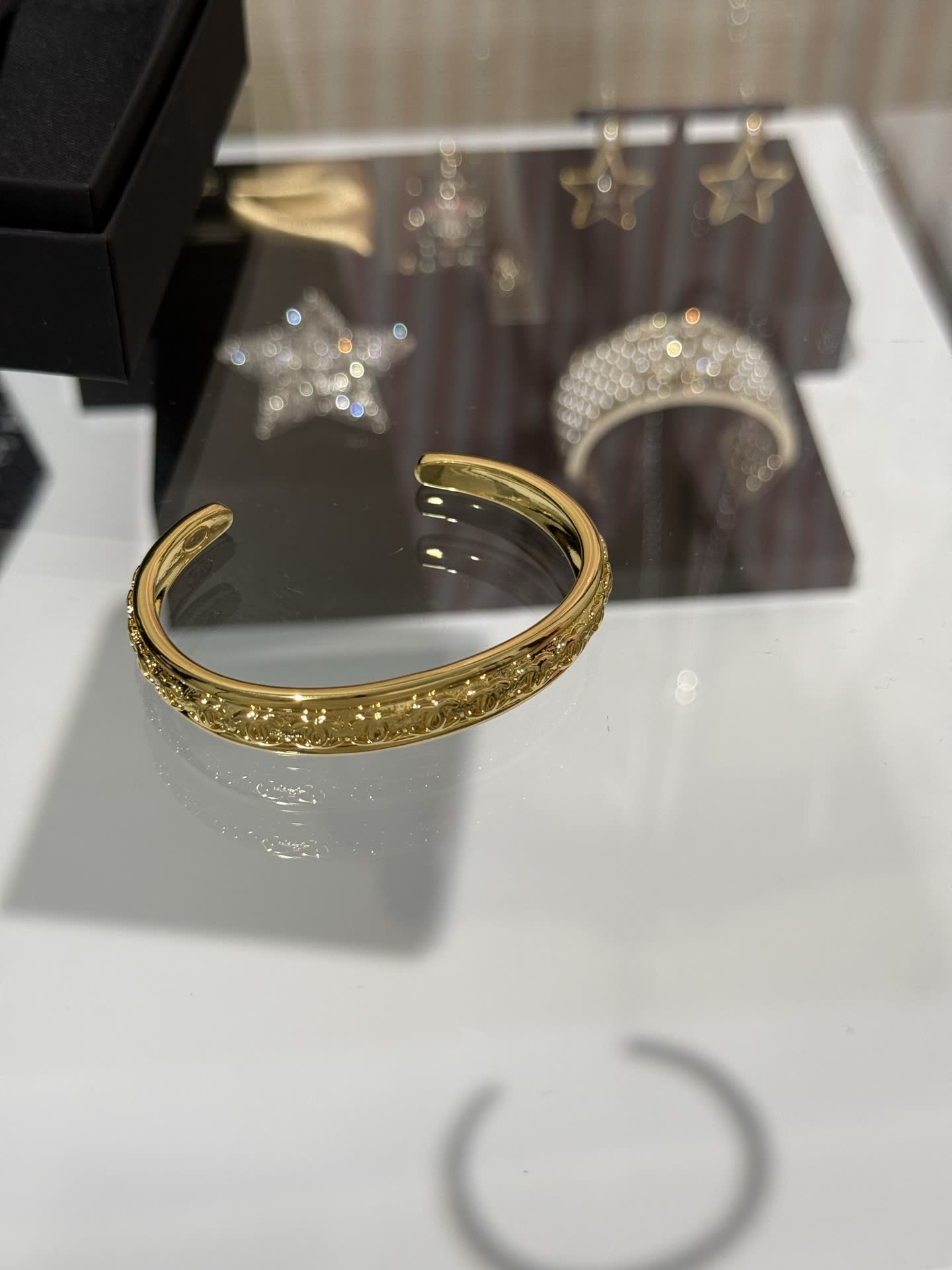 Chanel Gold Tone Bracelet