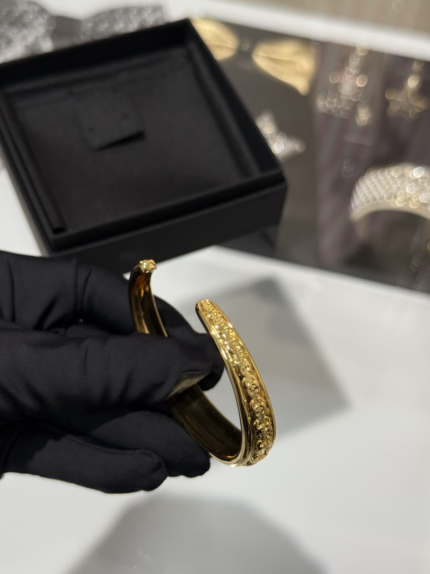 Chanel Gold Tone Bracelet