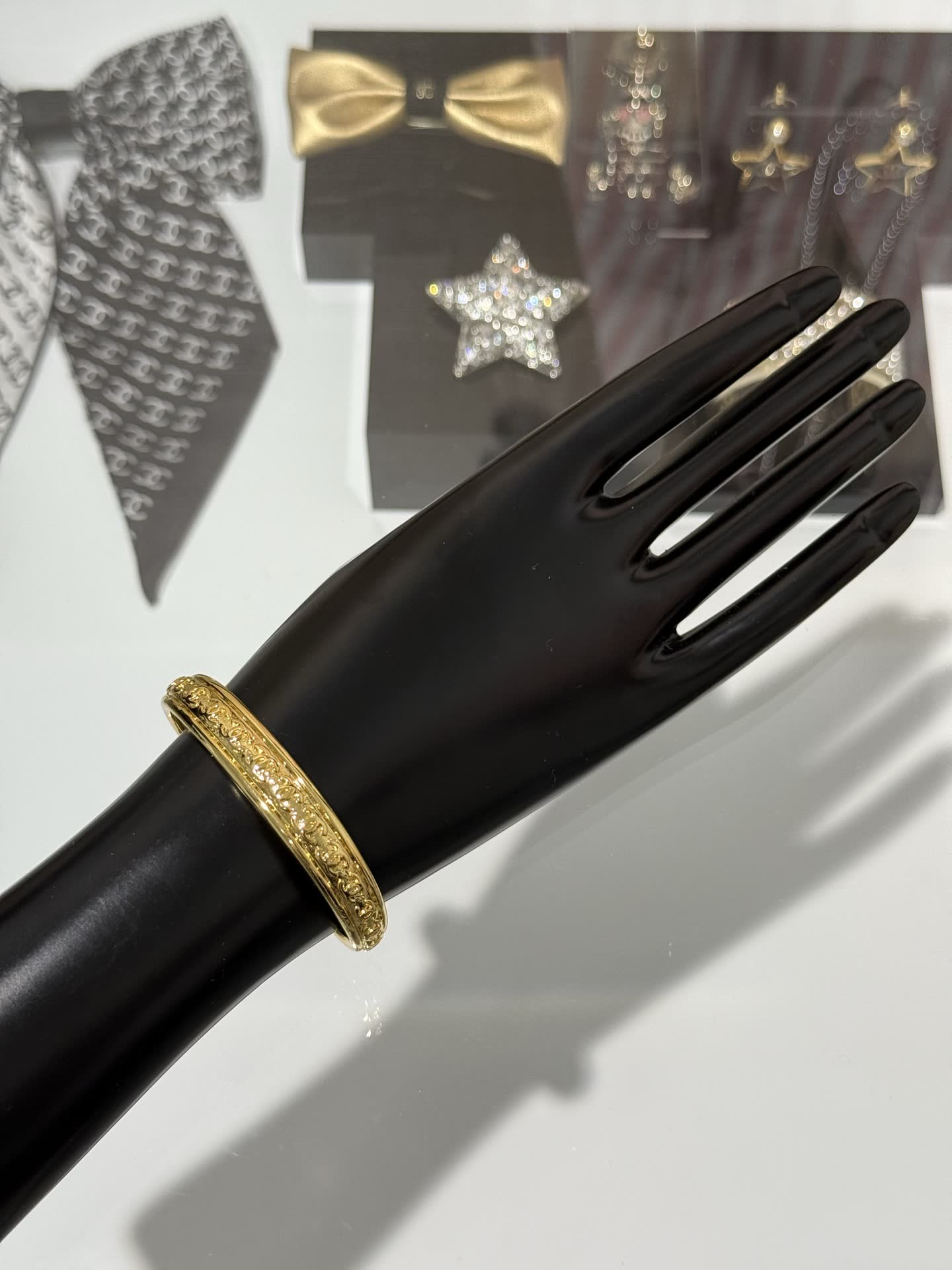 Chanel Gold Tone Bracelet