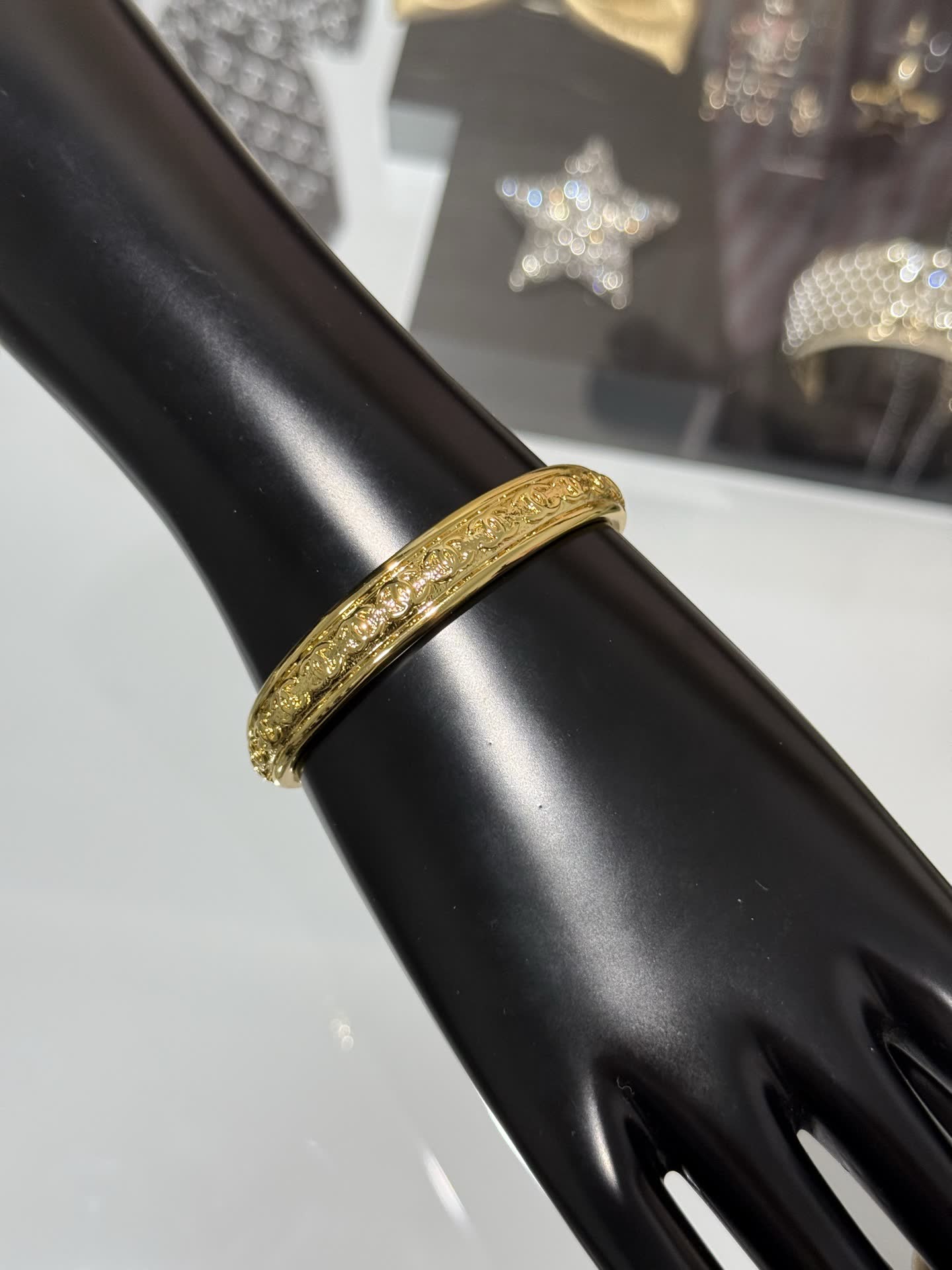 Chanel Gold Tone Bracelet