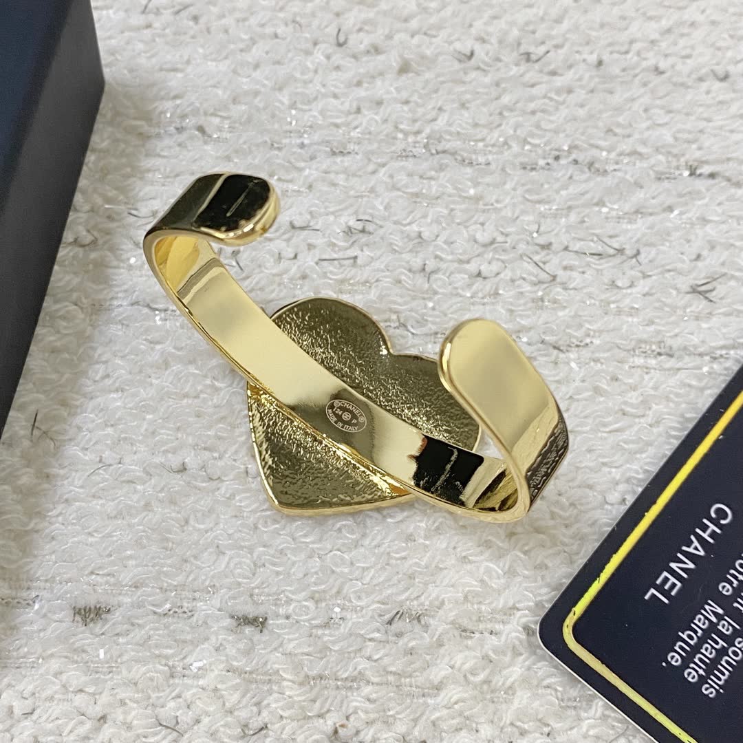 Chanel Heart Shaped Bracelet