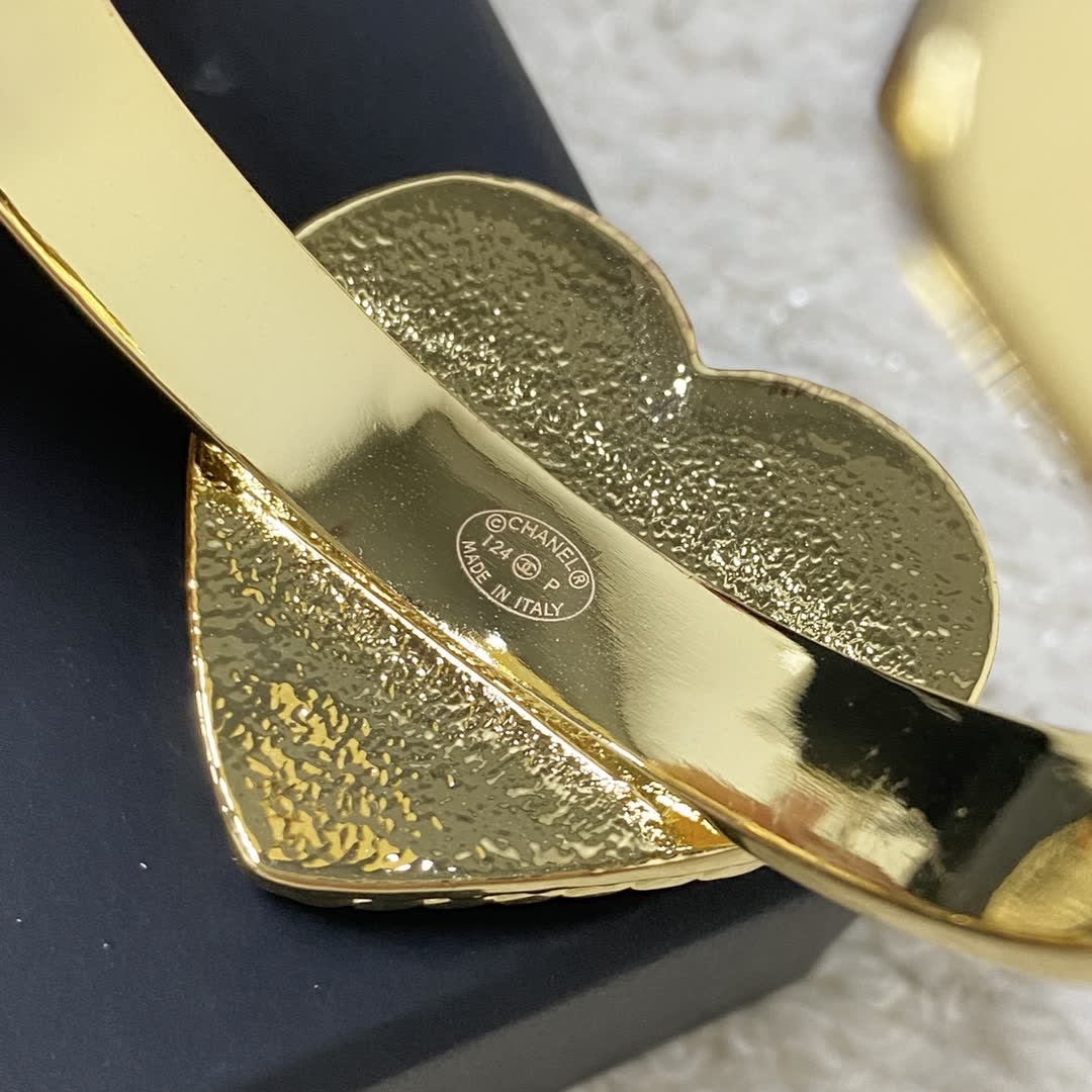 Chanel Heart Shaped Bracelet