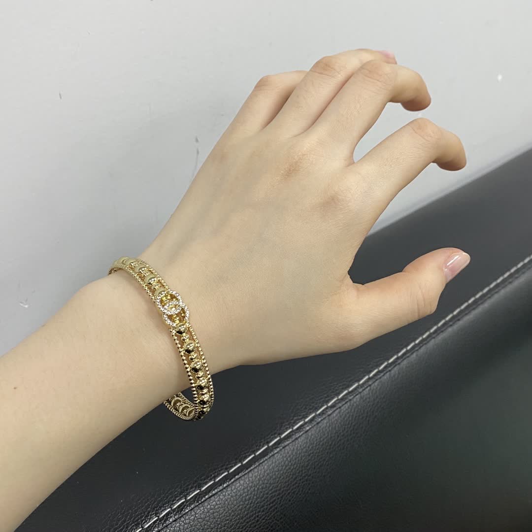 Chanel Elegant Gold Bracelet