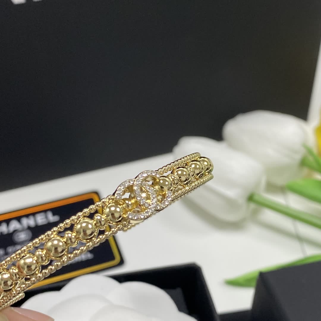 Chanel Elegant Gold Bracelet