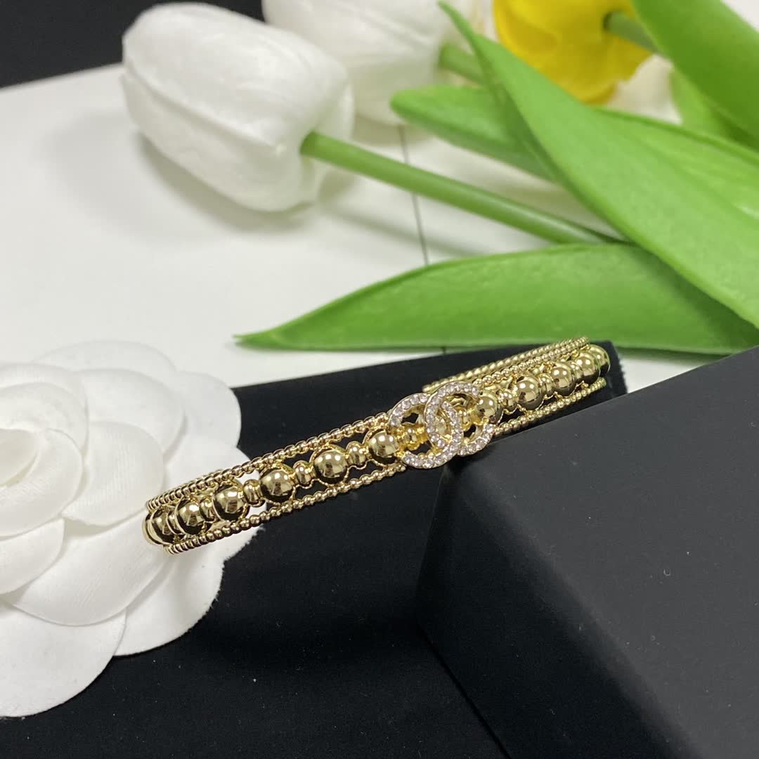 Chanel Elegant Gold Bracelet