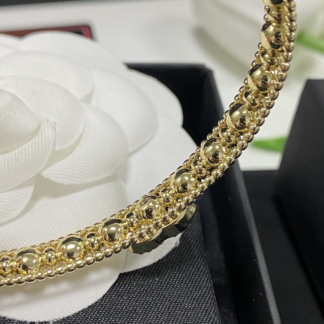 Chanel Elegant Gold Bracelet