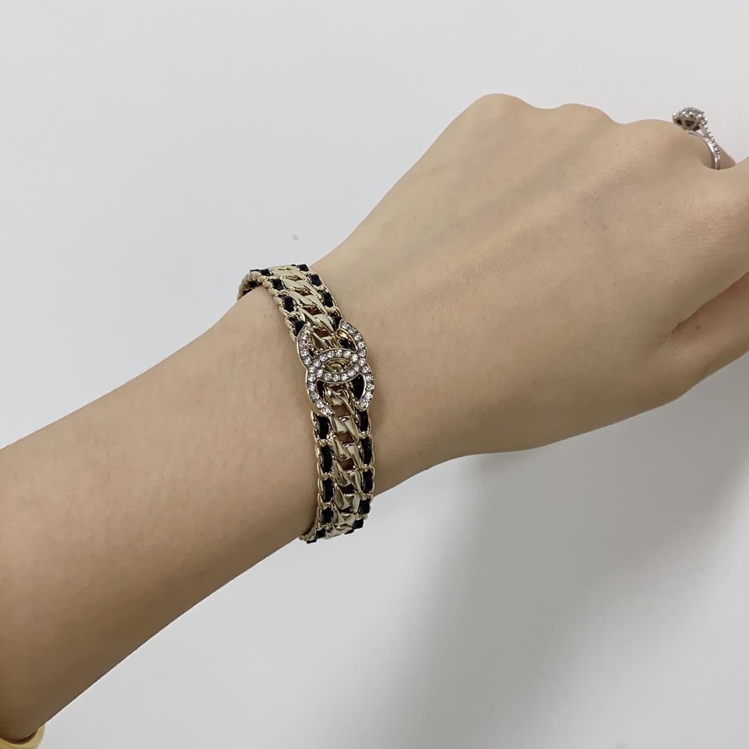 Chanel CC Logo Bracelet Chanel CC Logo Bracelet