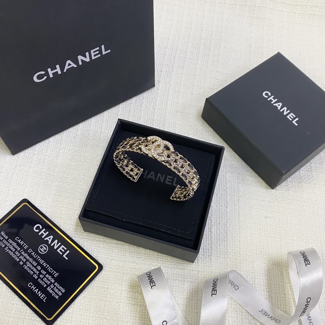 Chanel CC Logo Bracelet