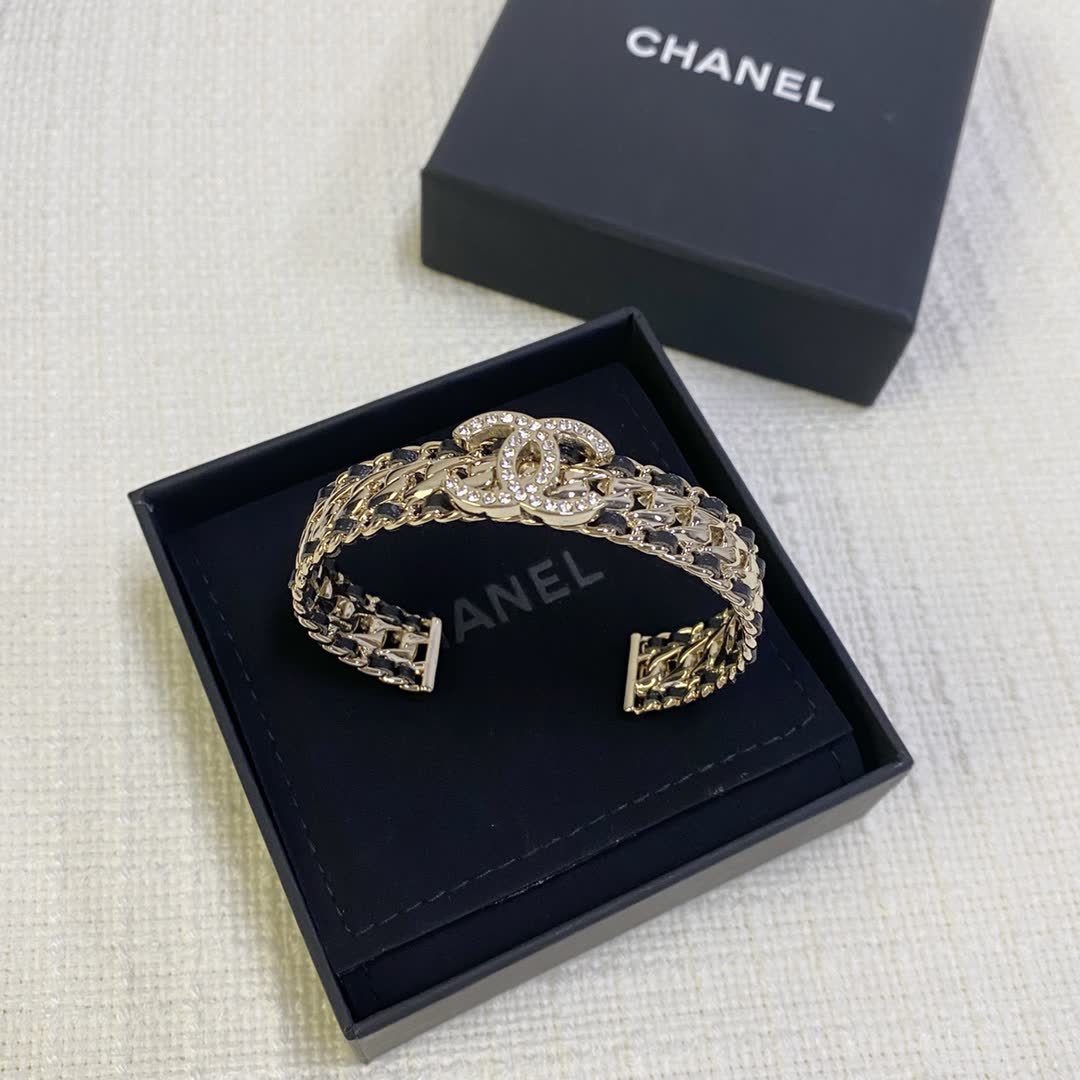 Chanel CC Logo Bracelet