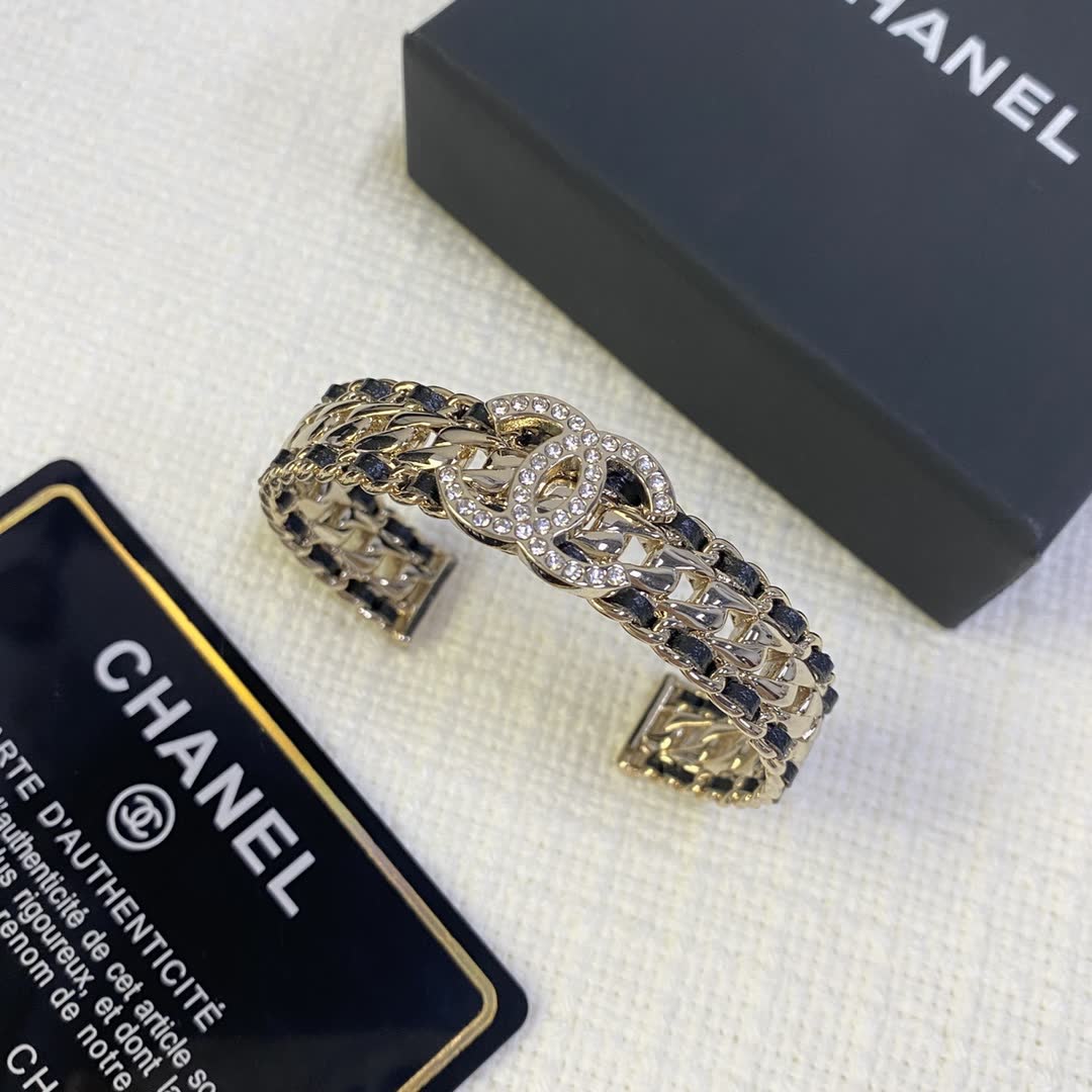 Chanel CC Logo Bracelet