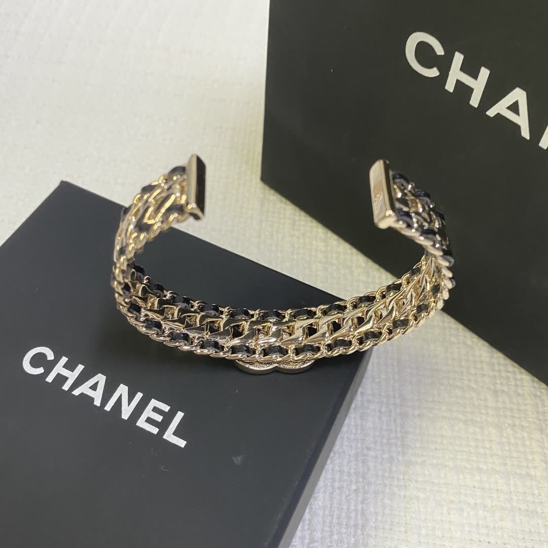 Chanel CC Logo Bracelet
