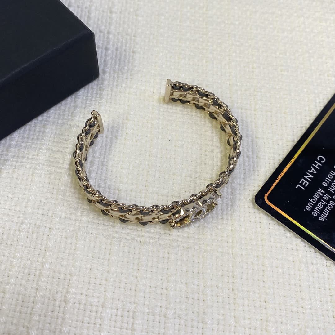 Chanel CC Logo Bracelet
