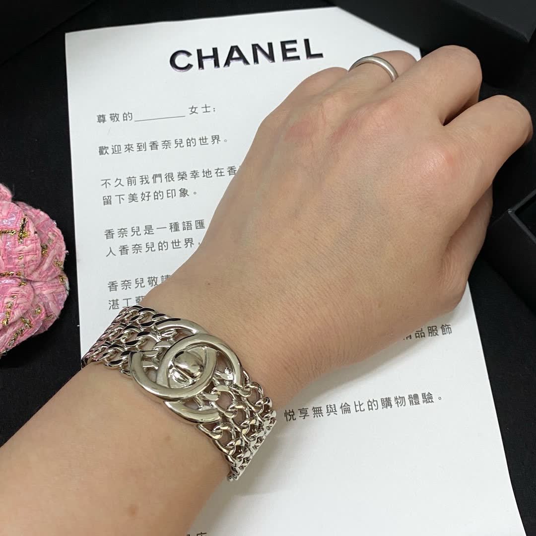 Chanel Silver Bracelet Chanel Silver Bracelet