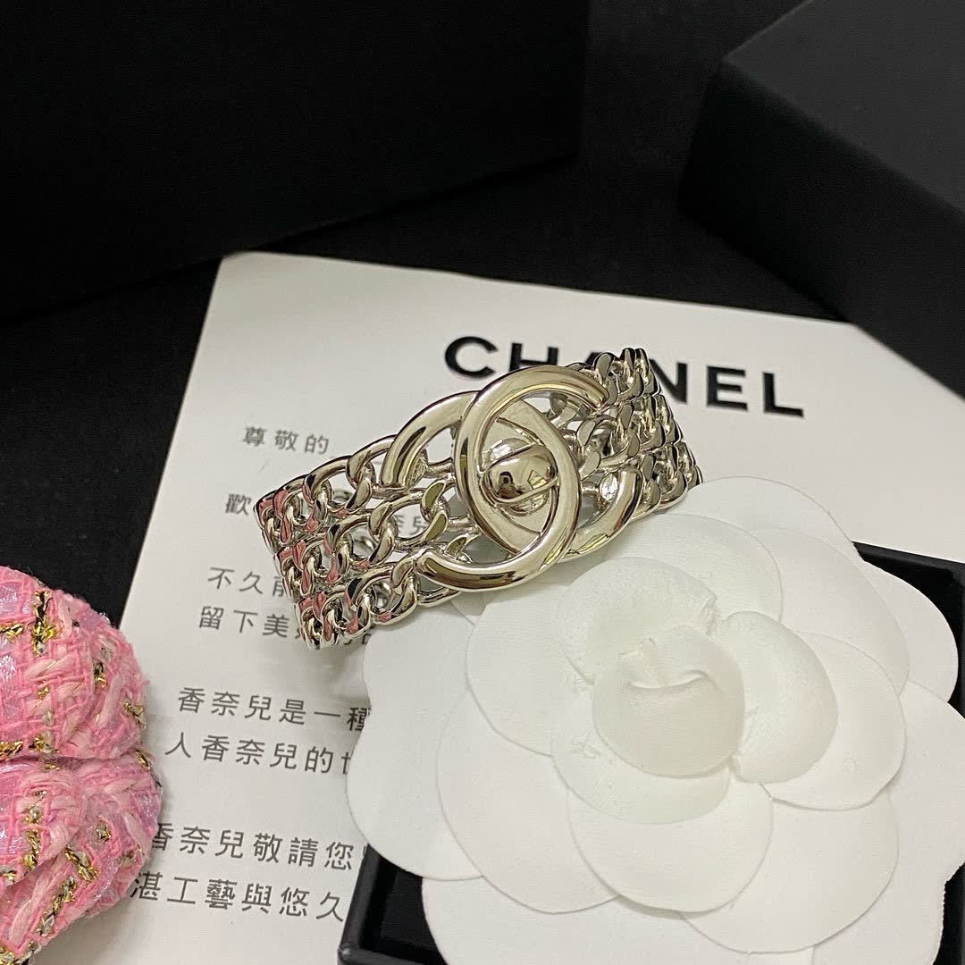 Chanel Silver Bracelet