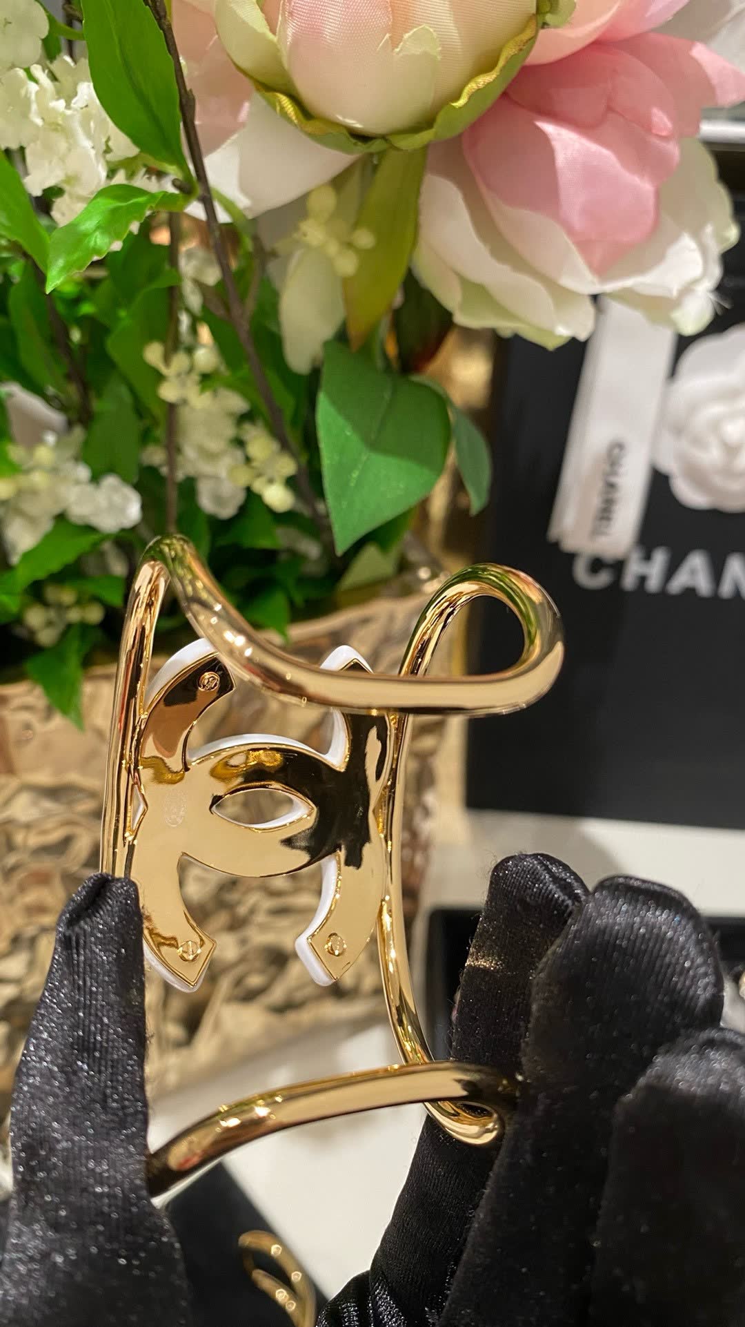 Chanel CC Logo Bracelet