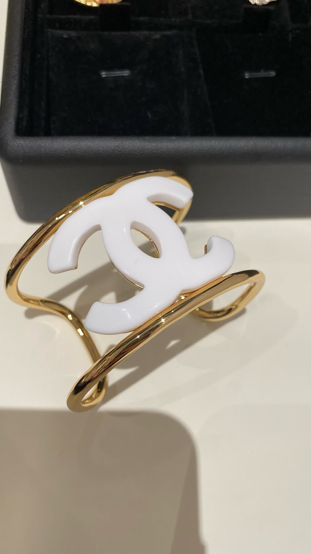 Chanel CC Logo Bracelet