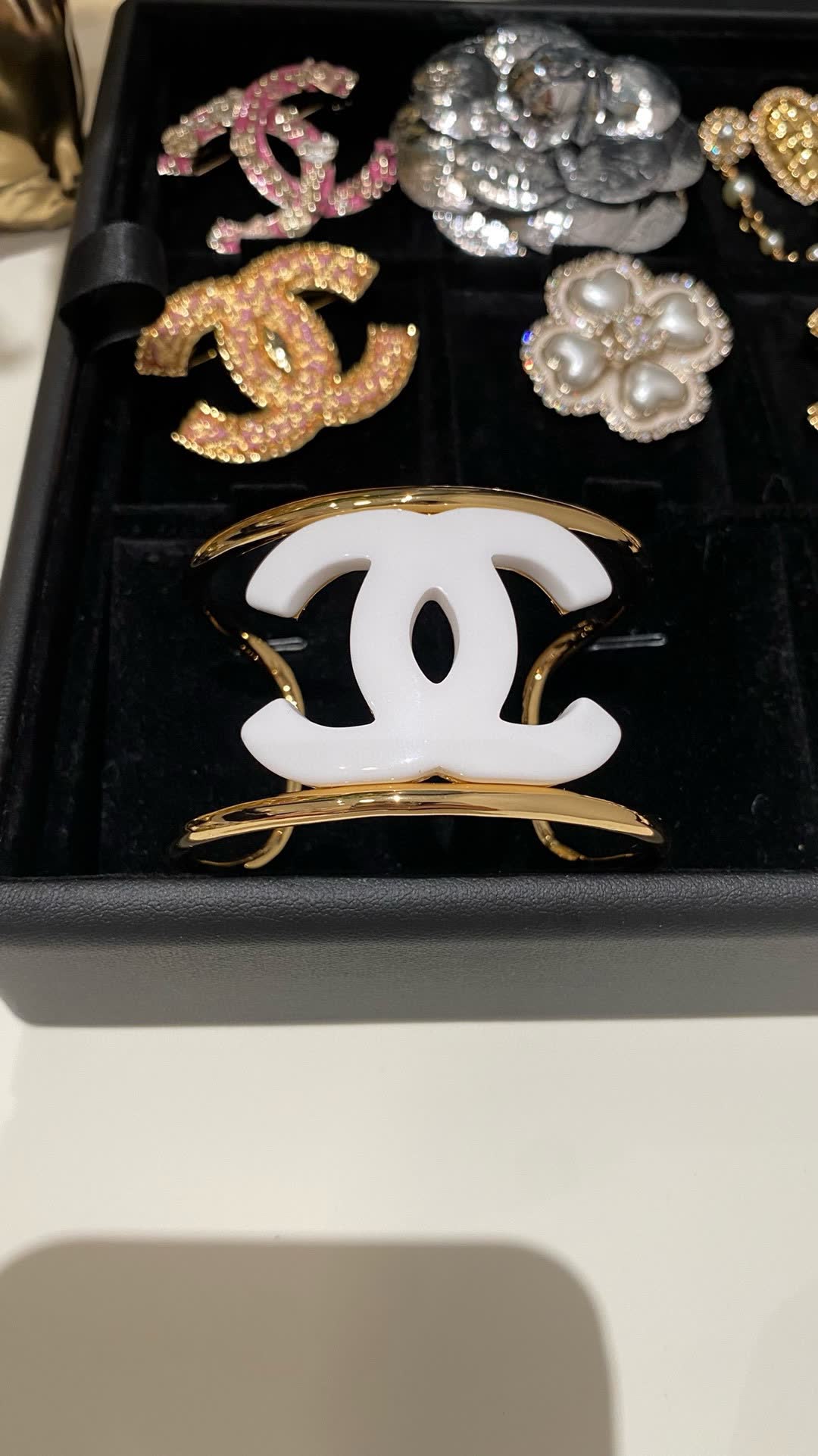 Chanel CC Logo Bracelet