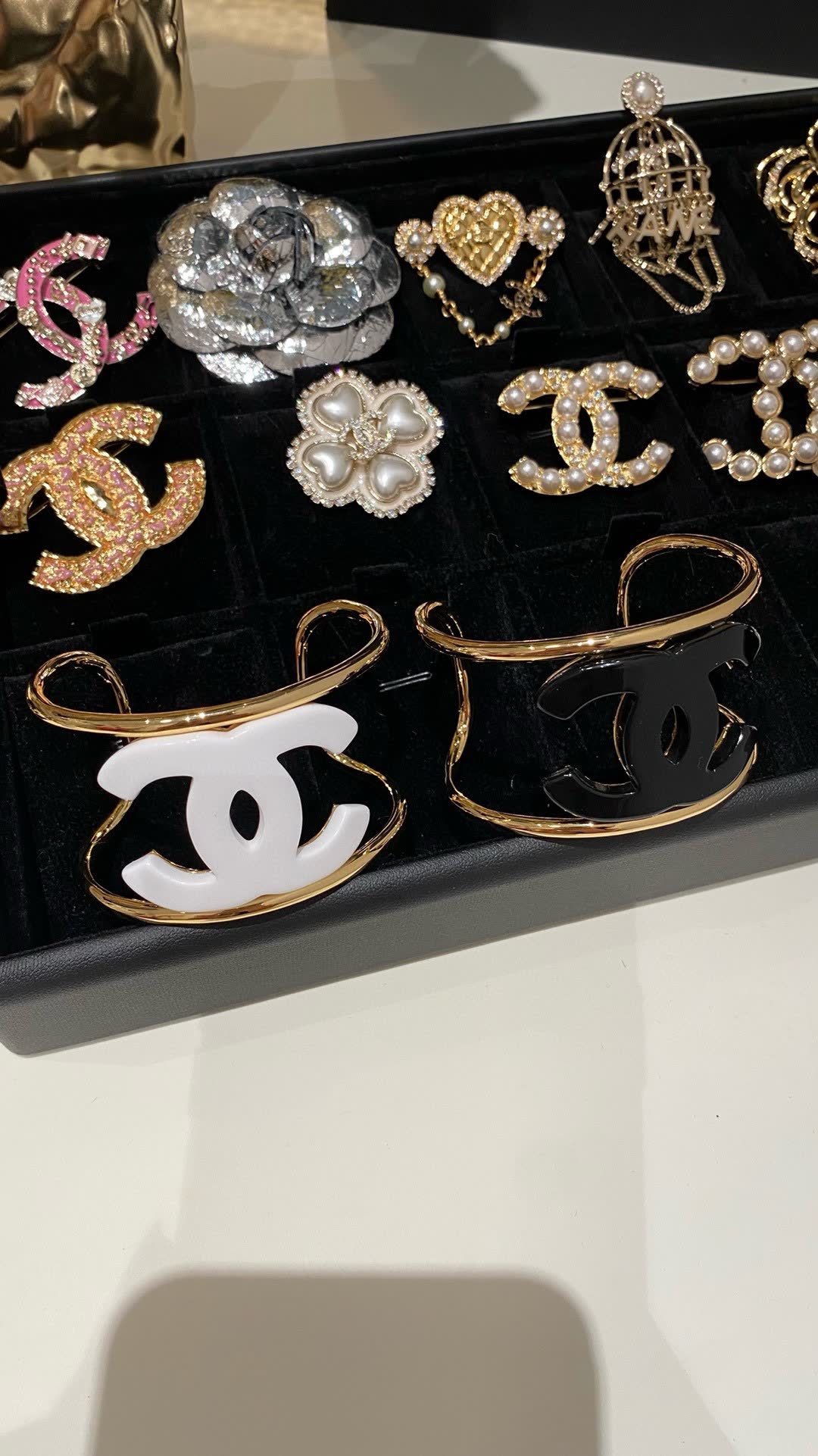Chanel CC Logo Bracelet