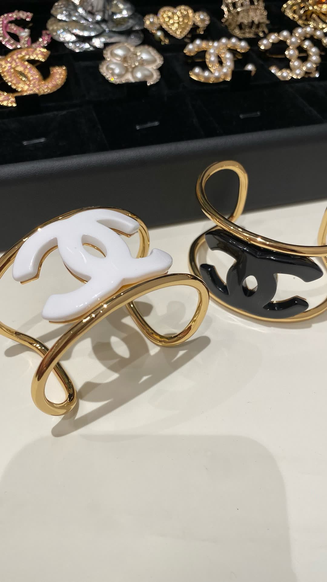 Chanel CC Logo Bracelet