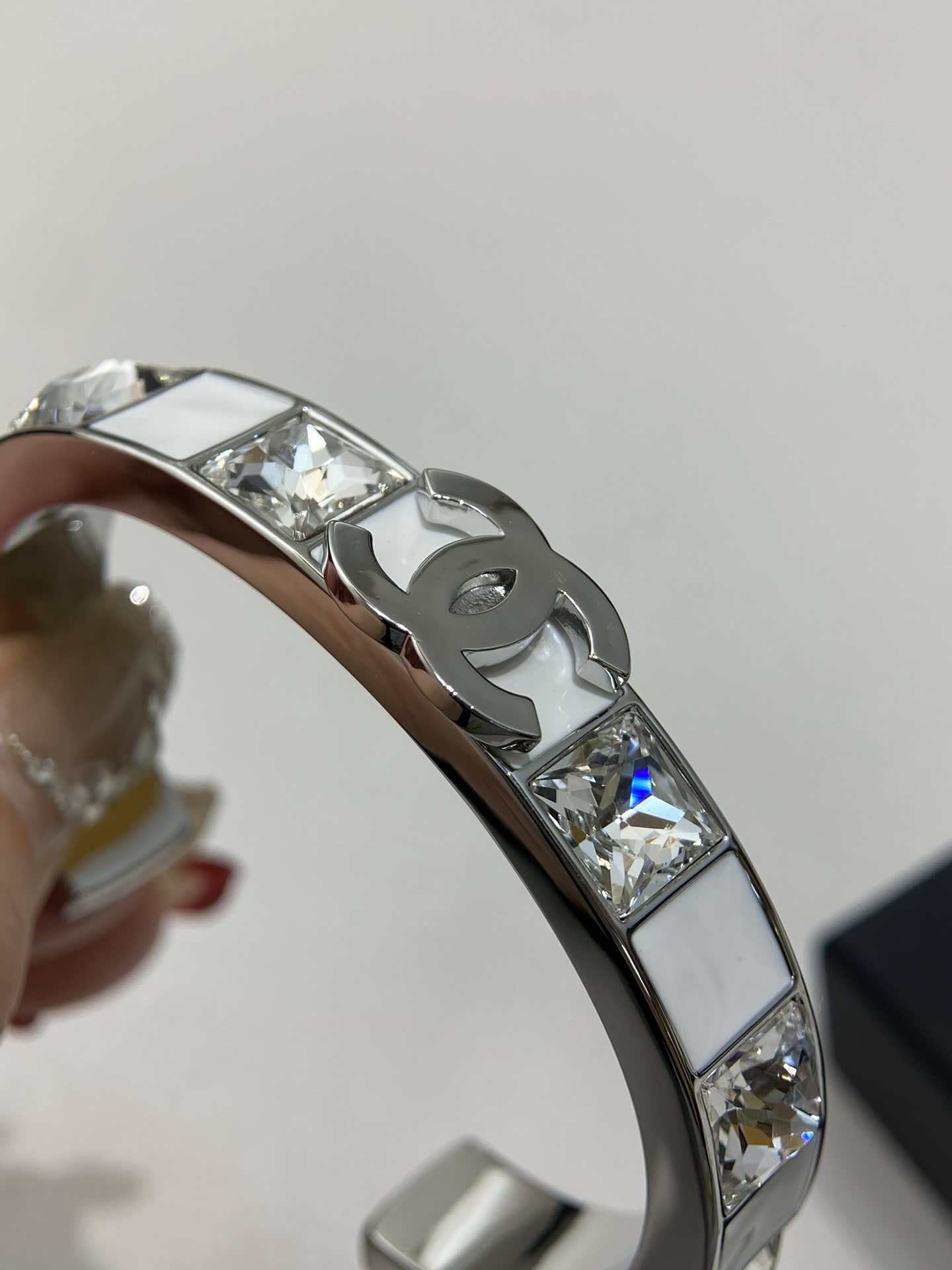 Chanel CC Crystal Bracelet