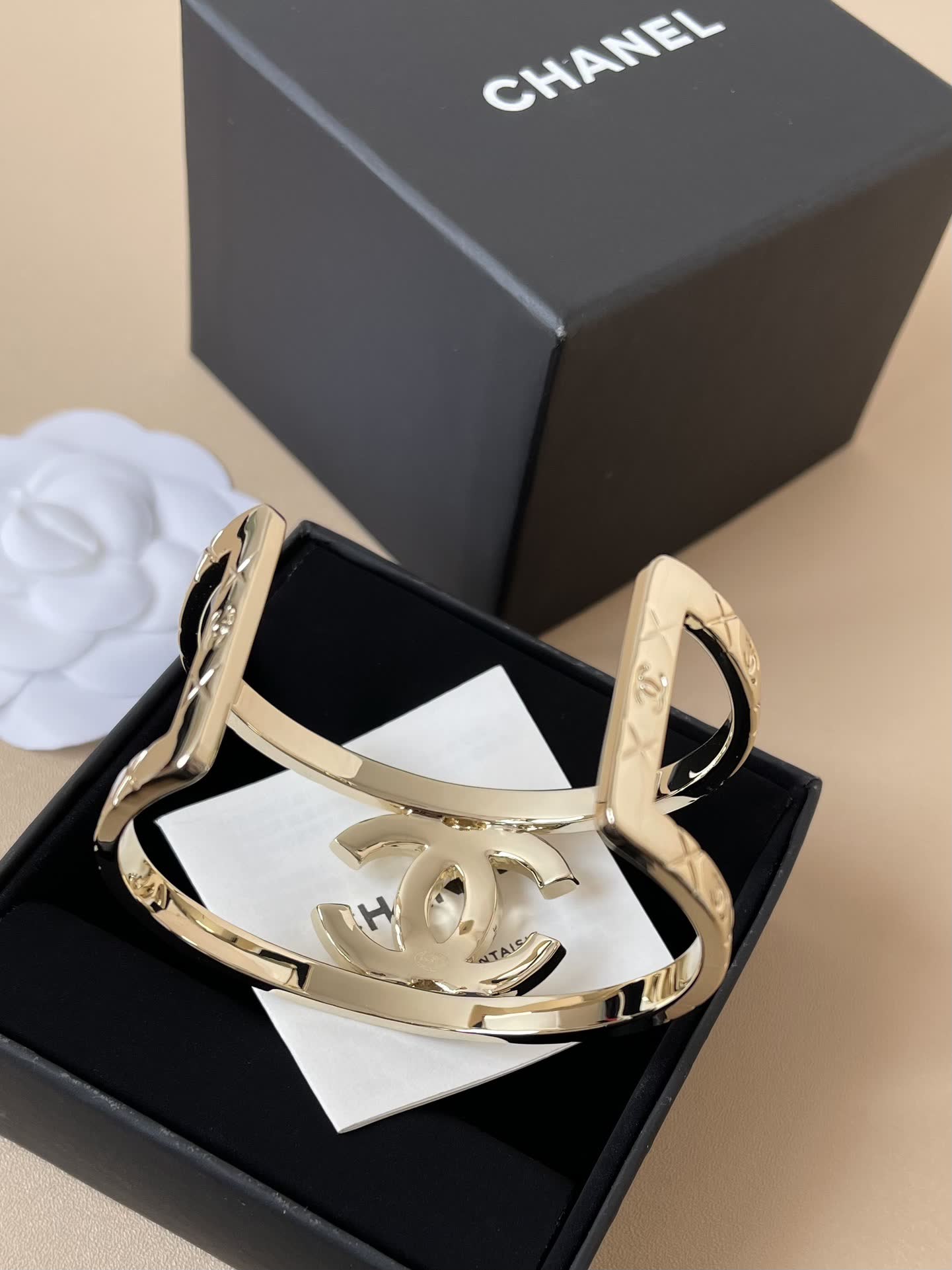 Chanel CC Logo Bracelet