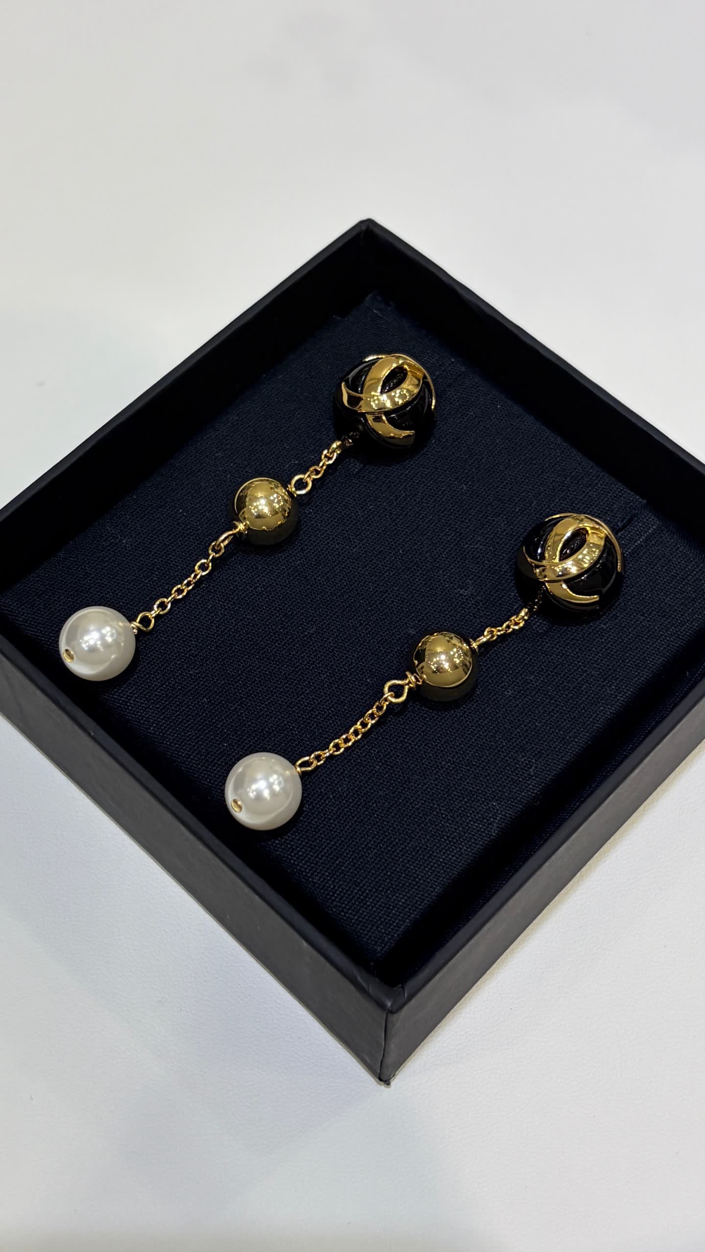 Chanel Elegant Gold Bracelet with Beads
