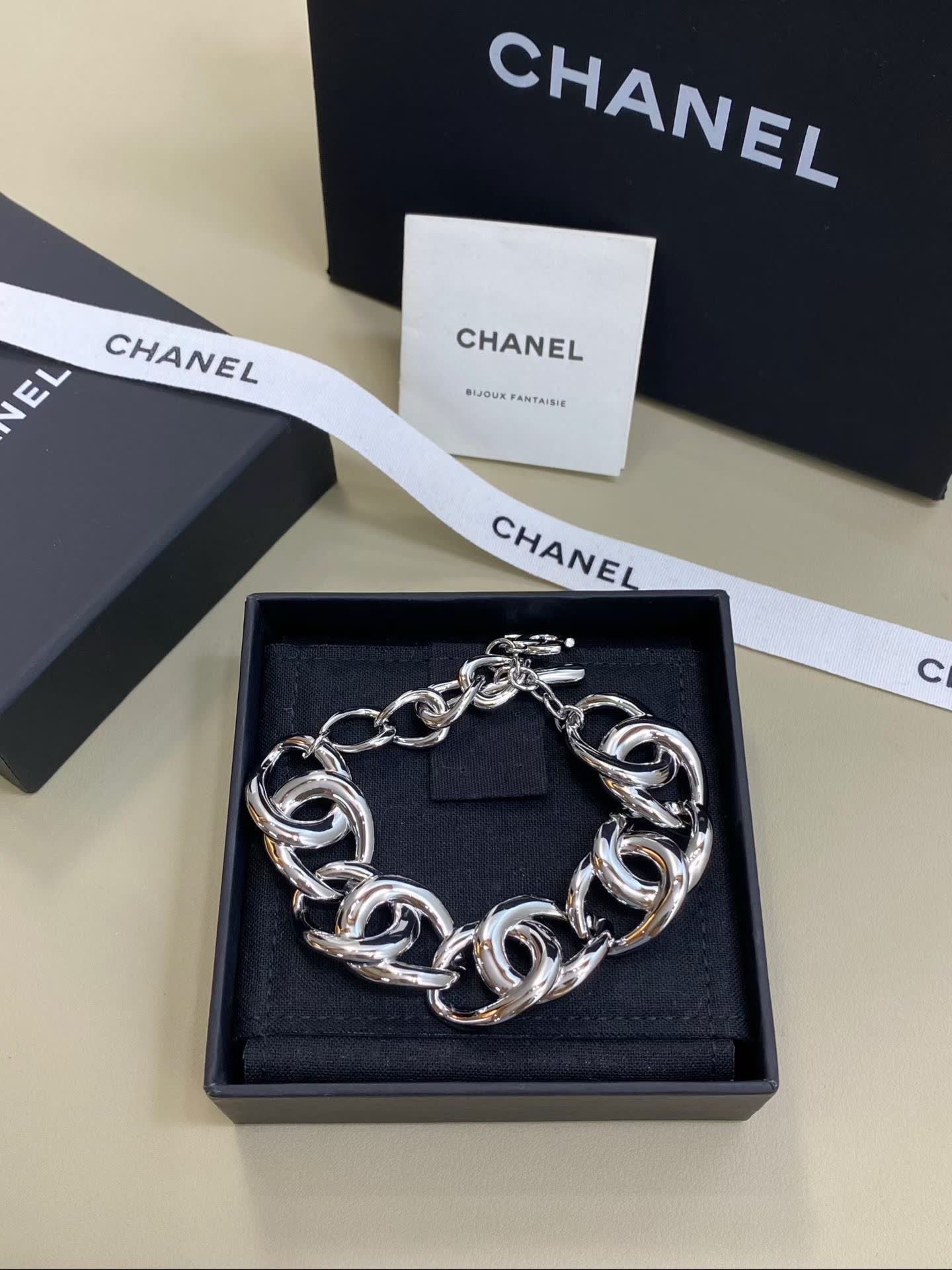 Chanel Silver Link Bracelet