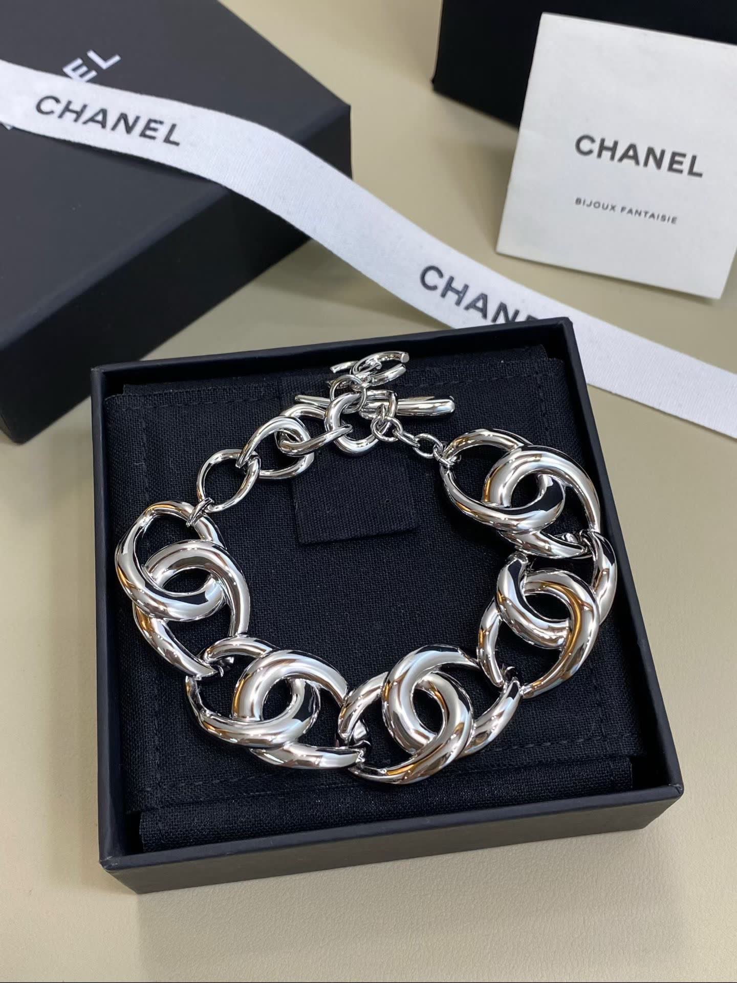 Chanel Silver Link Bracelet