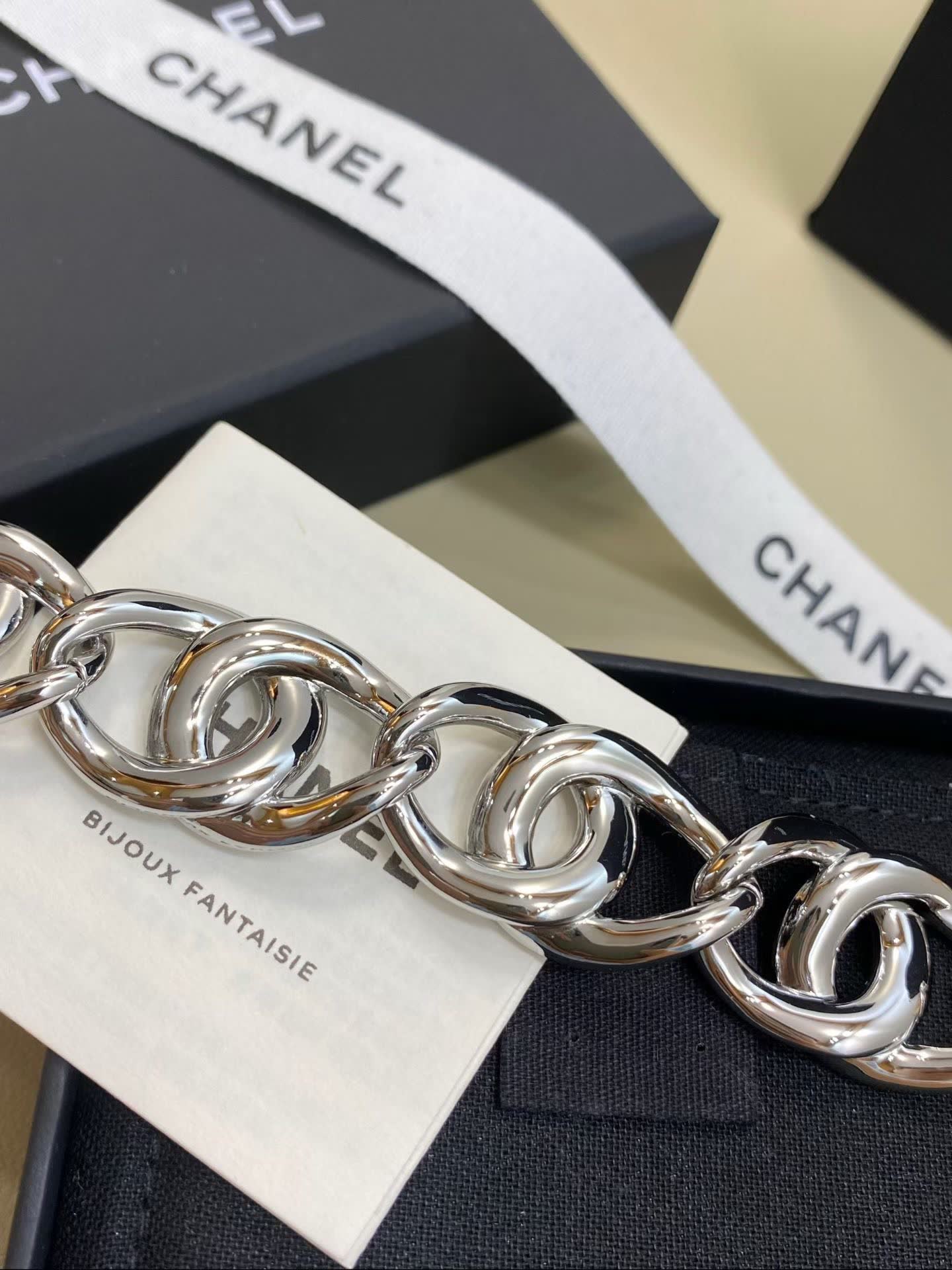 Chanel Silver Link Bracelet