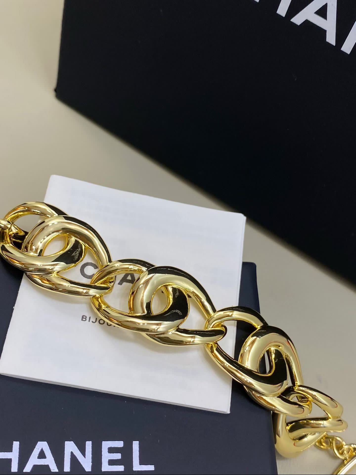 Chanel Gold Link Bracelet