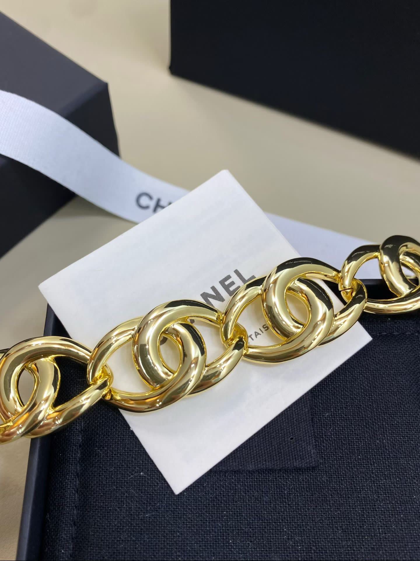 Chanel Gold Link Bracelet