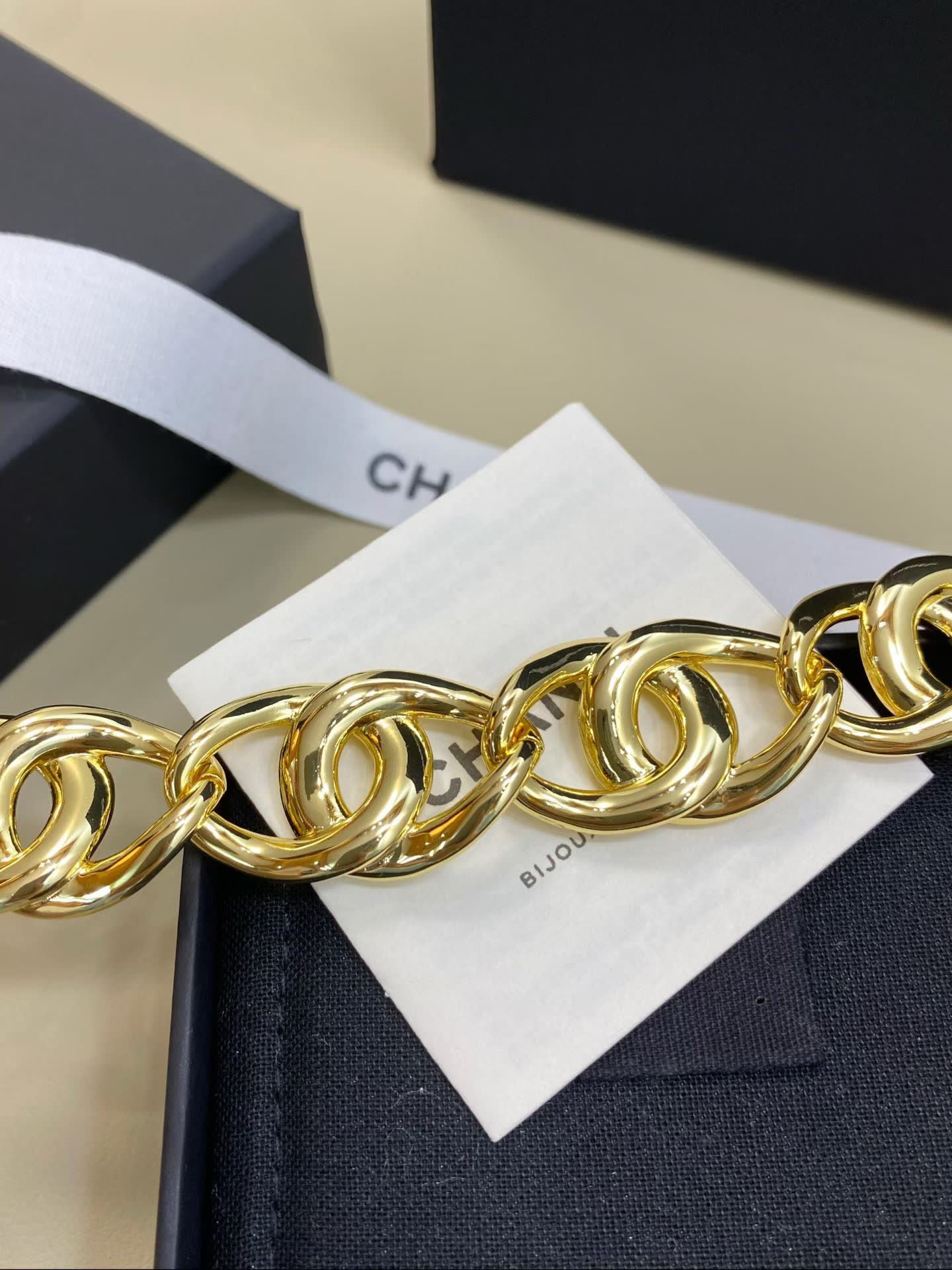 Chanel Gold Link Bracelet