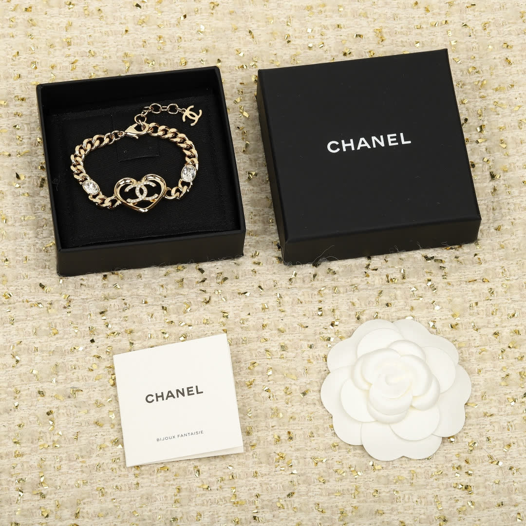 Chanel Heart Bracelet