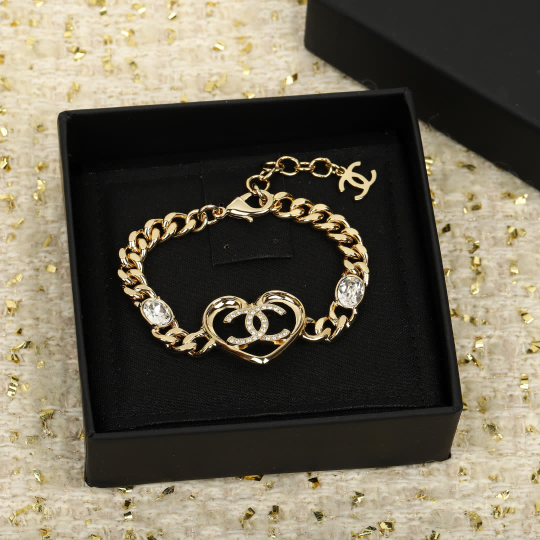 Chanel Heart Bracelet