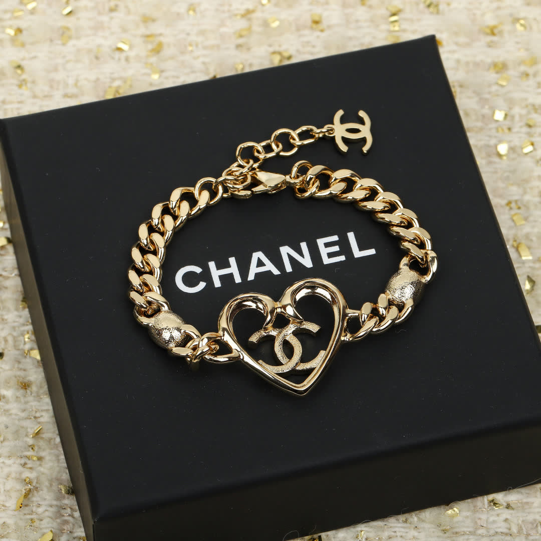 Chanel Heart Bracelet