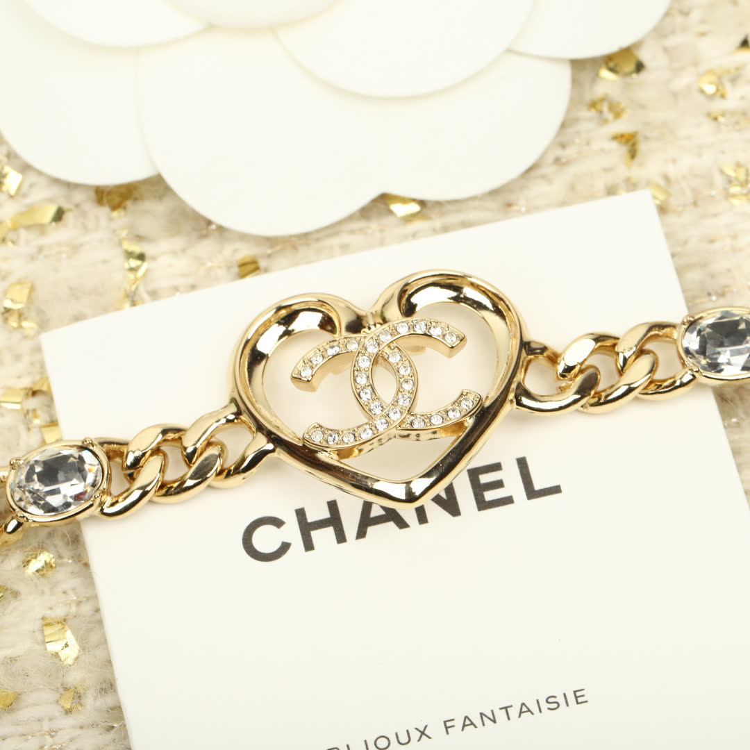 Chanel Heart Bracelet